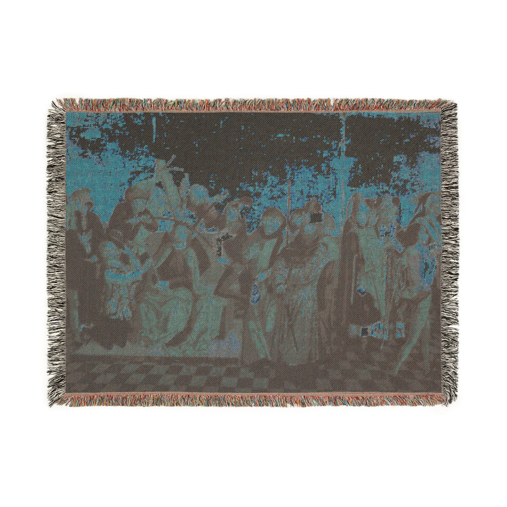 Isenmann, Colmar Altarpiece (Flagellation, Crowning with Thorns) | Woven Tapestry Blanket