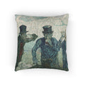 Vincent van Gogh - The Drinkers | Woven Pillow