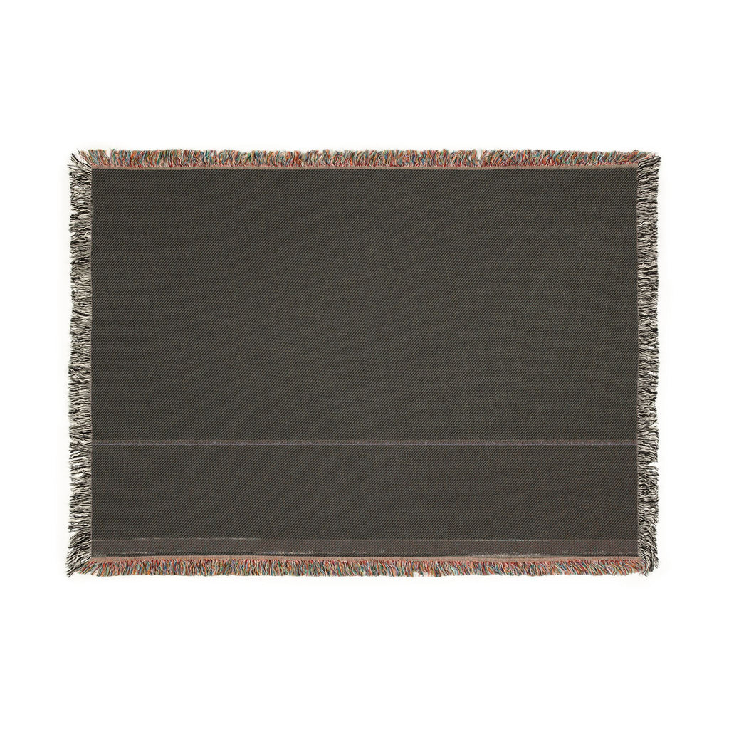 Quiet Throw — Oat · Stone · Ink