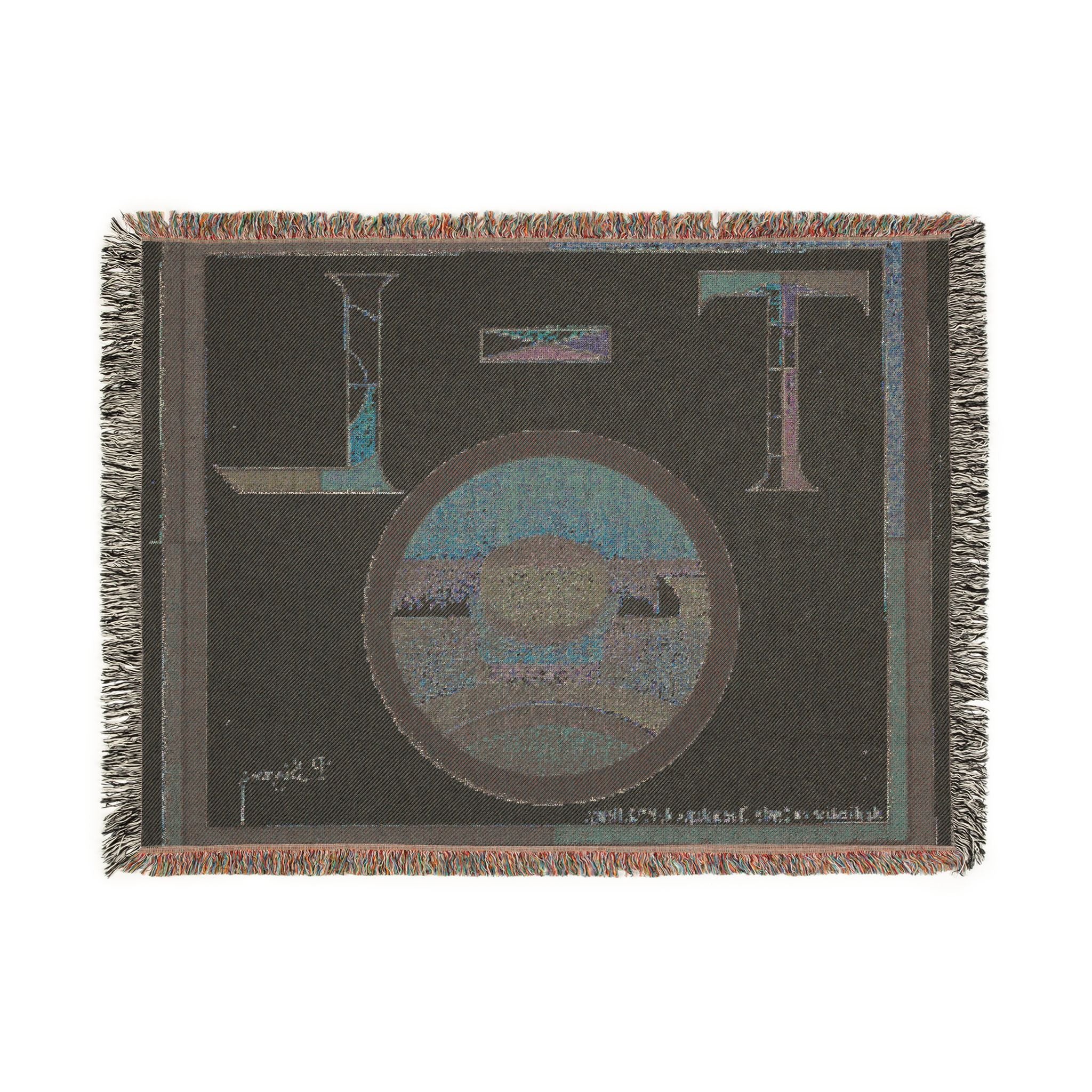 Paul Signac - Chromatic Circle | Woven Tapestry Blanket