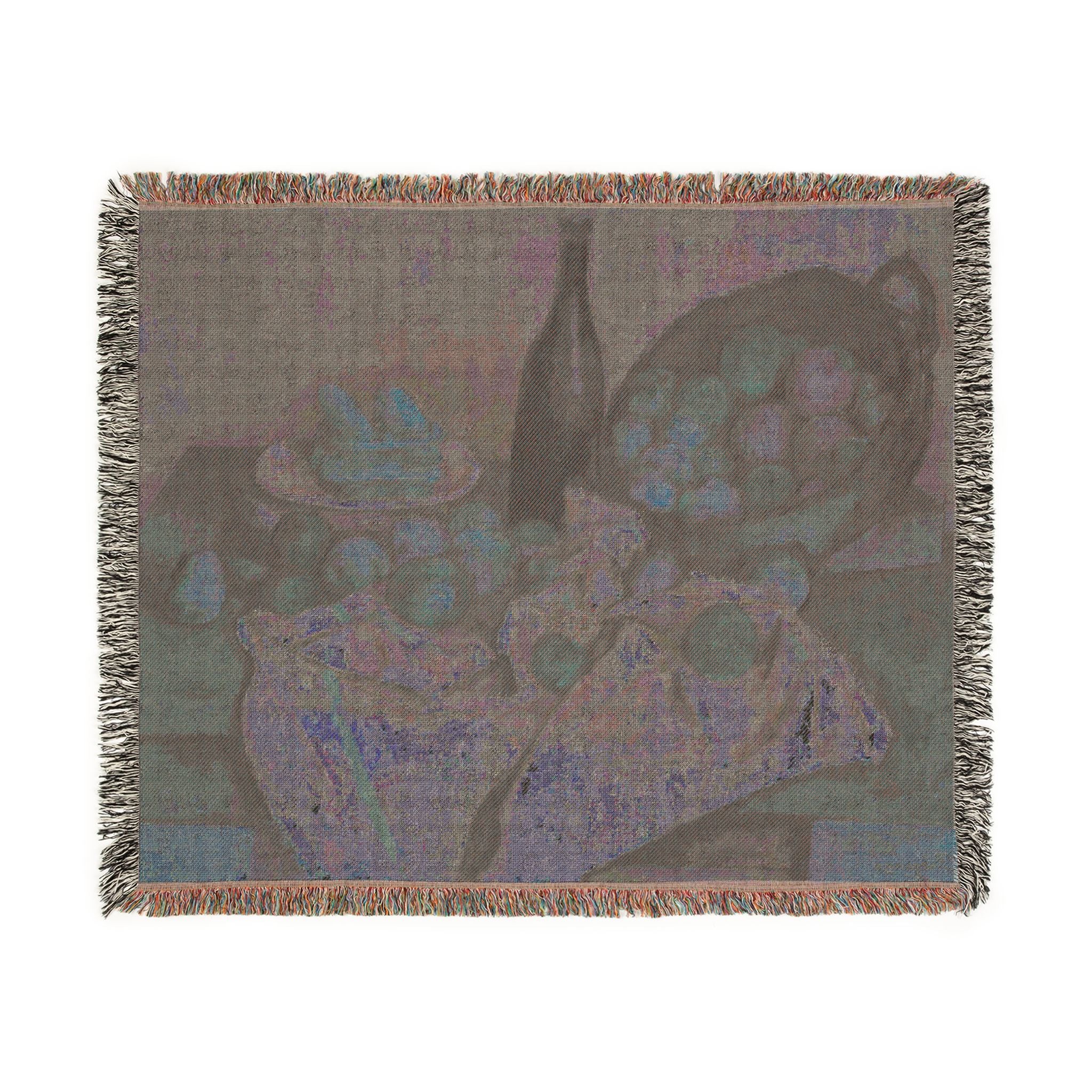 Paul Cezanne - The Basket of Apples | Woven Tapestry Blanket