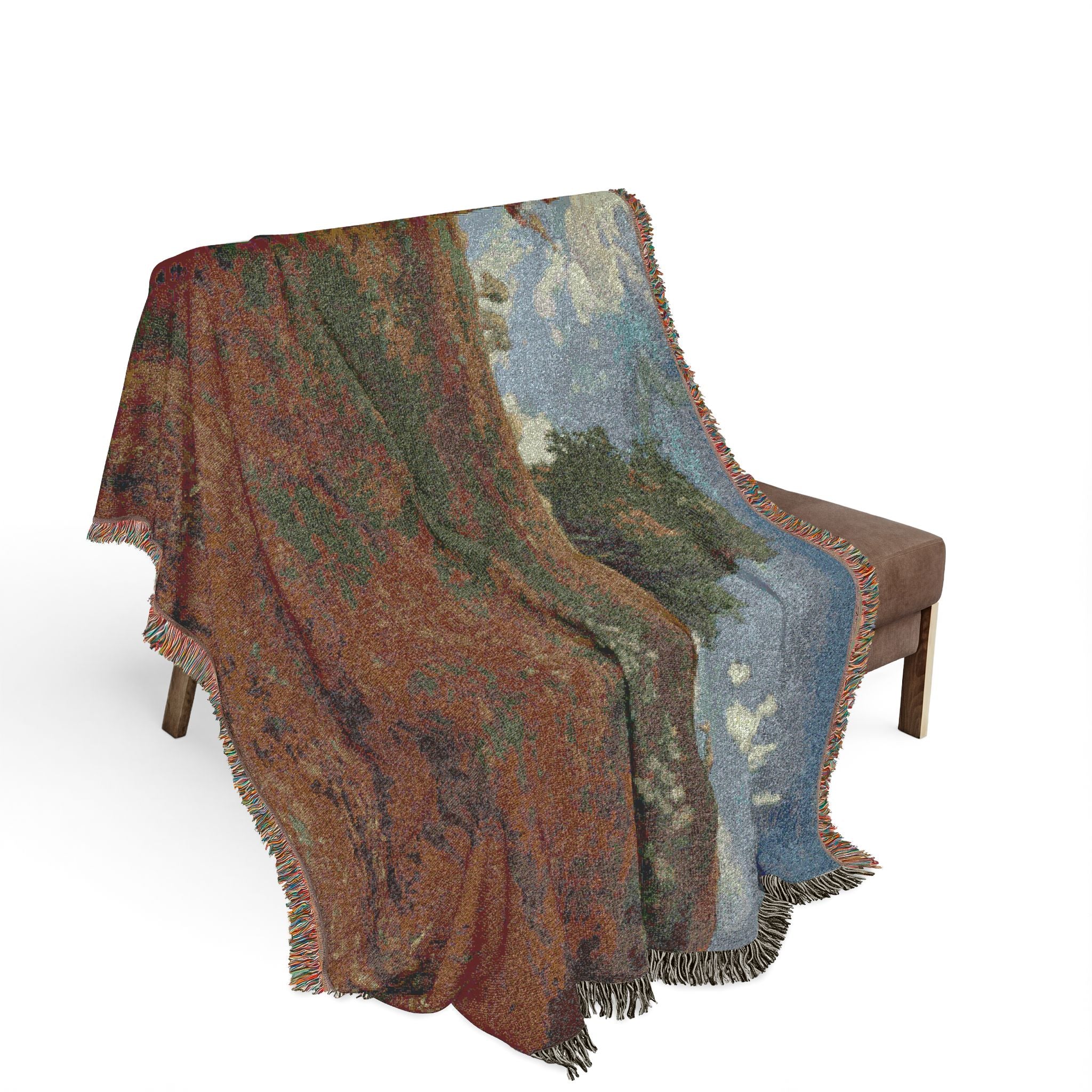 In the Auvergne Jean François Millet Tapestry Blanket