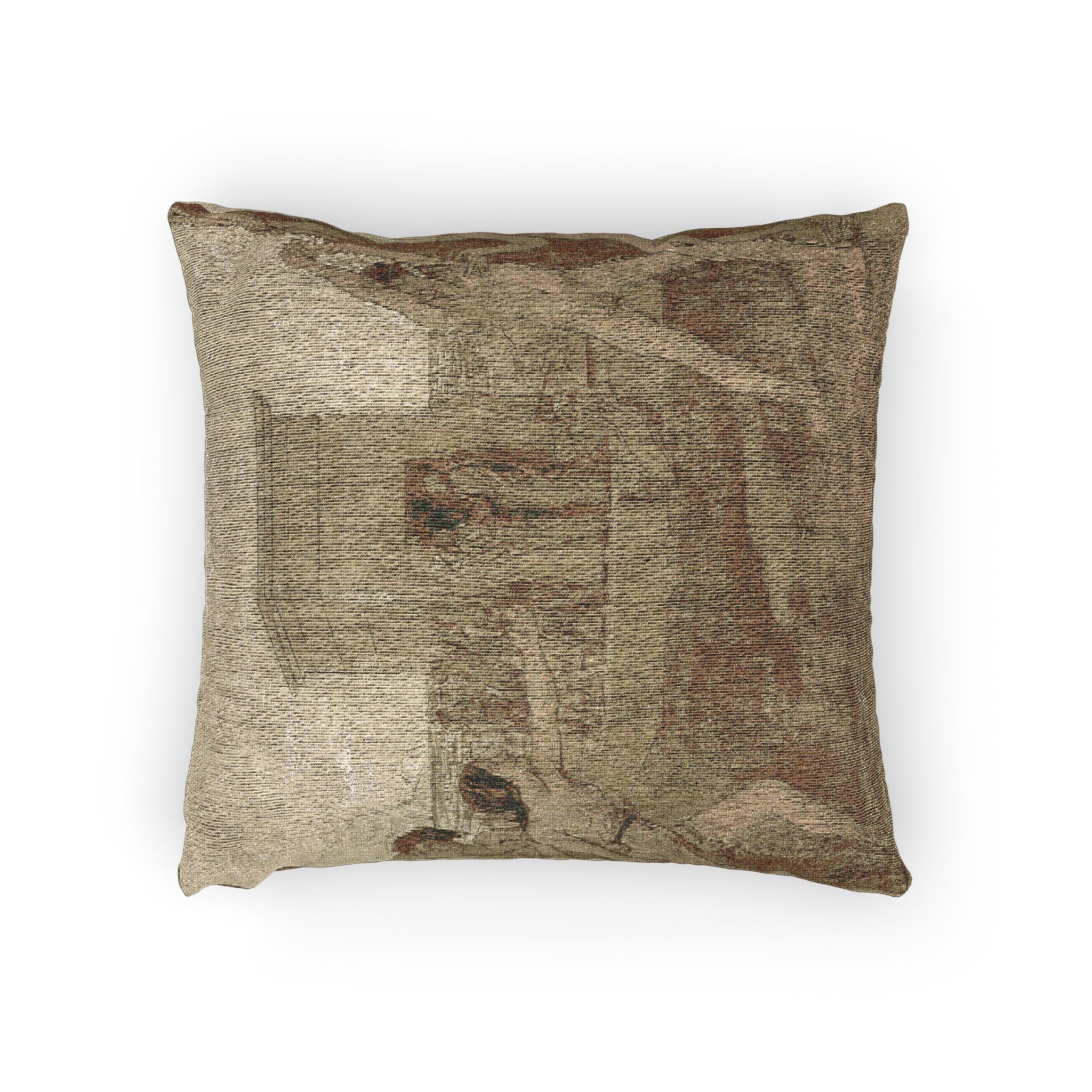 Hilaire Germain Edgar Degas - Young Spartan Girls Challenging Boys | Woven Pillow