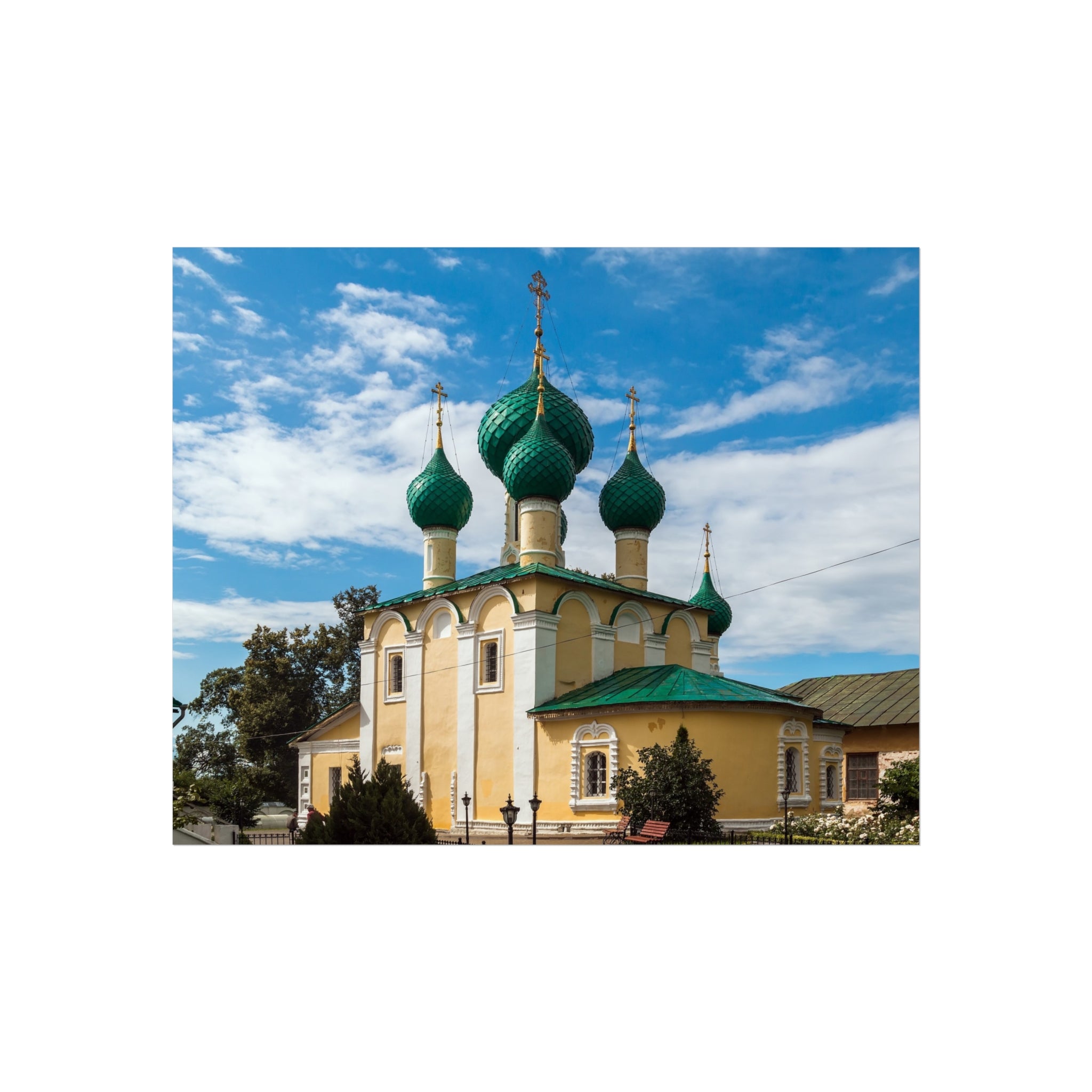 Church of the Beheading of Saint John the Baptist Alekseyevsky Monastery Uglich 2023-07-22 7452 | Fine Art Poster