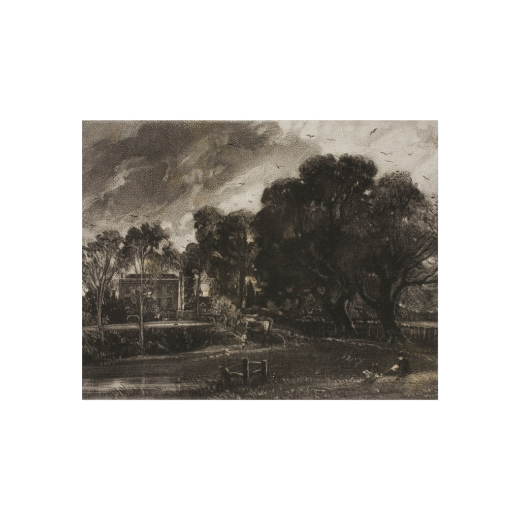 David Lucas - Frontispiece, to Mr. Constable's English Landscape, East Bergholt, Suffolk | Fine Art Poster