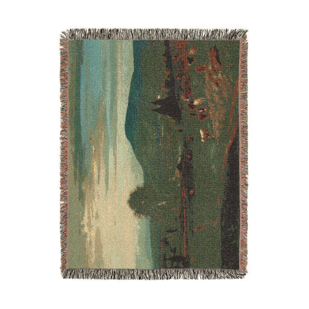 George Inness - Summer in the Catskills | Woven Tapestry Blanket