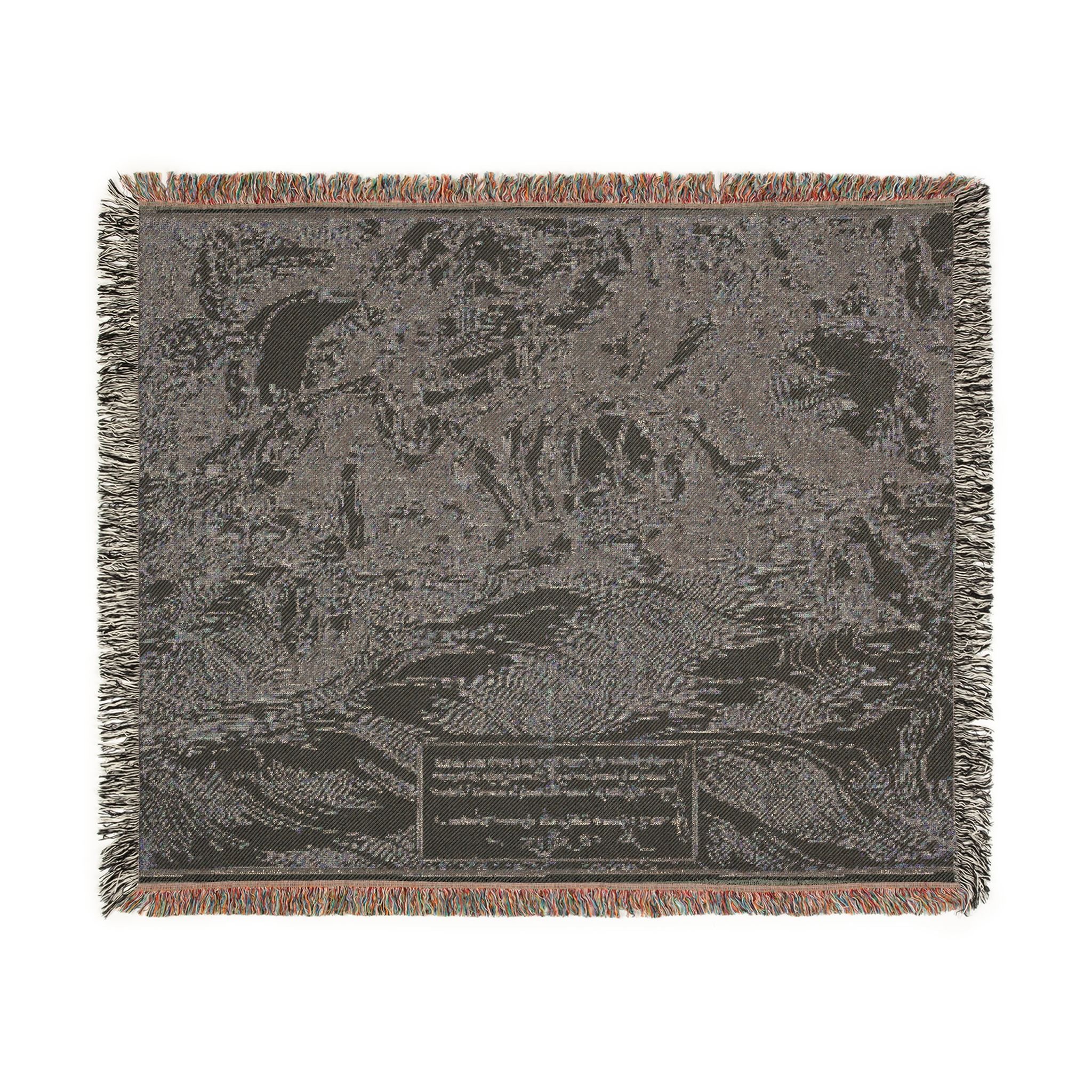 Titian - The Submersion of Pharaoh's Army in the Red Sea | Woven Tapestry Blanket