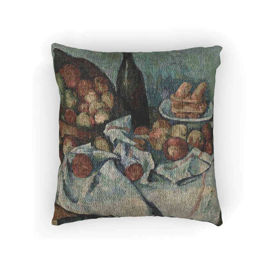 Paul Cezanne - The Basket of Apples | Woven Pillow