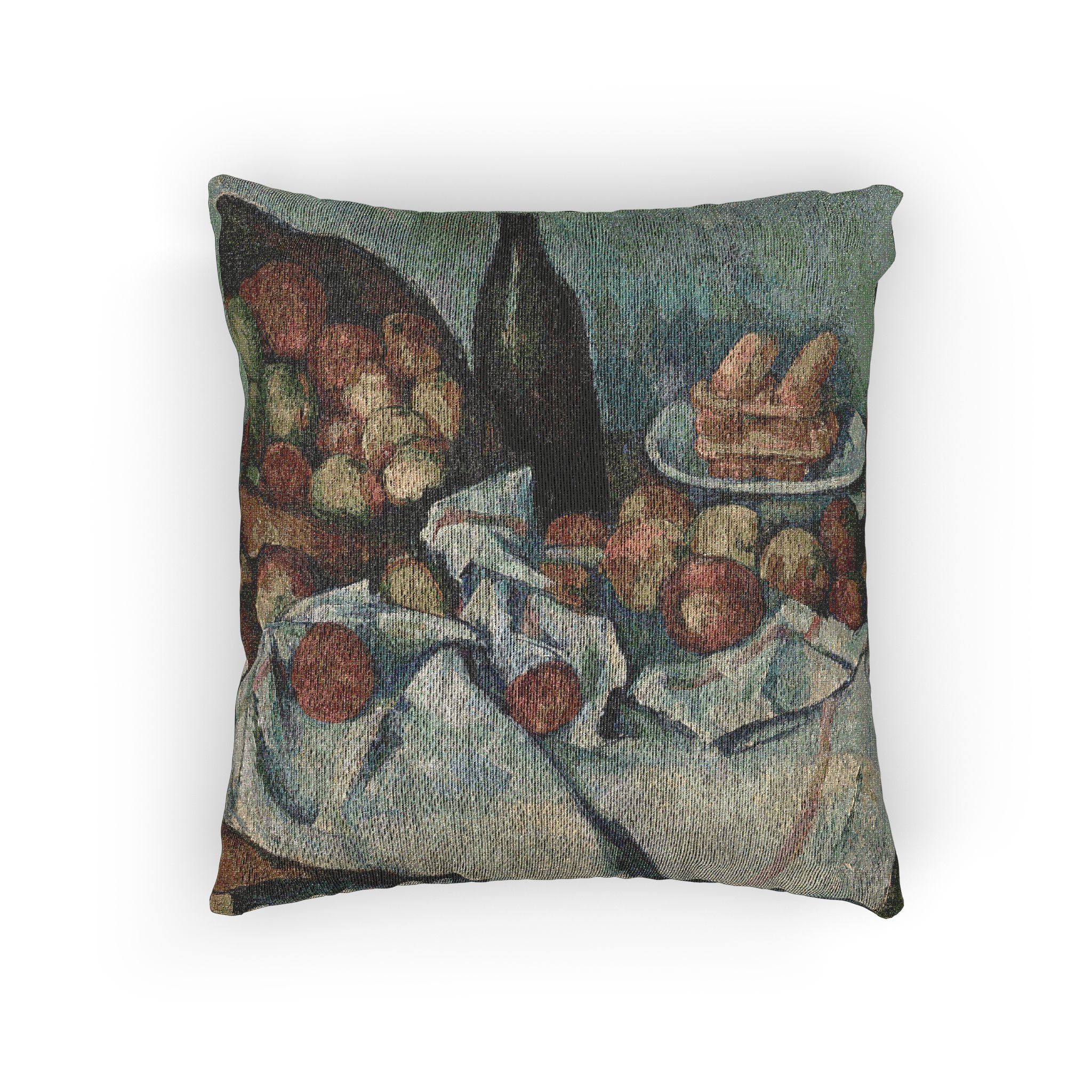 Paul Cezanne - The Basket of Apples | Woven Pillow