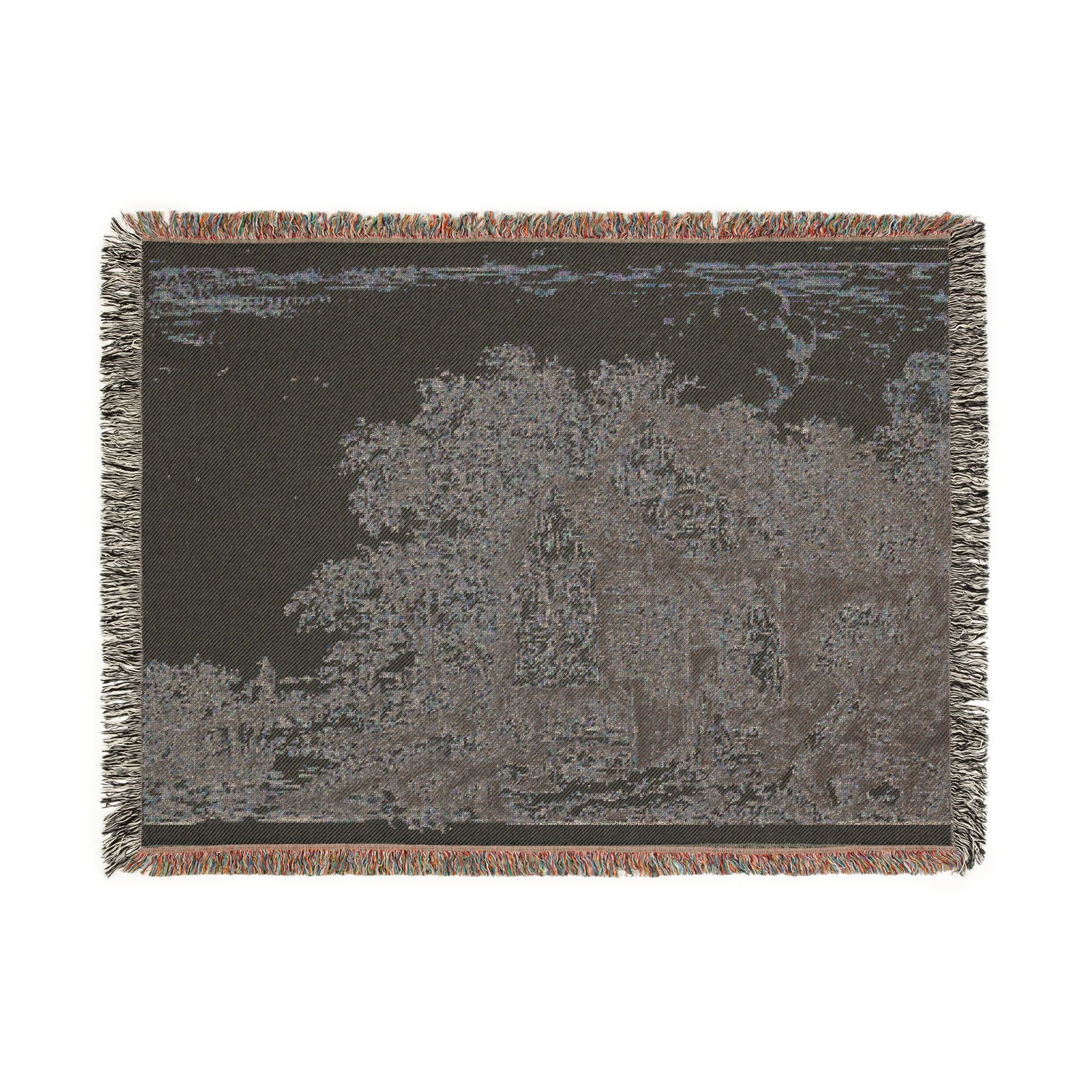 Jacob van Ruisdael - The Little Bridge | Woven Tapestry Blanket