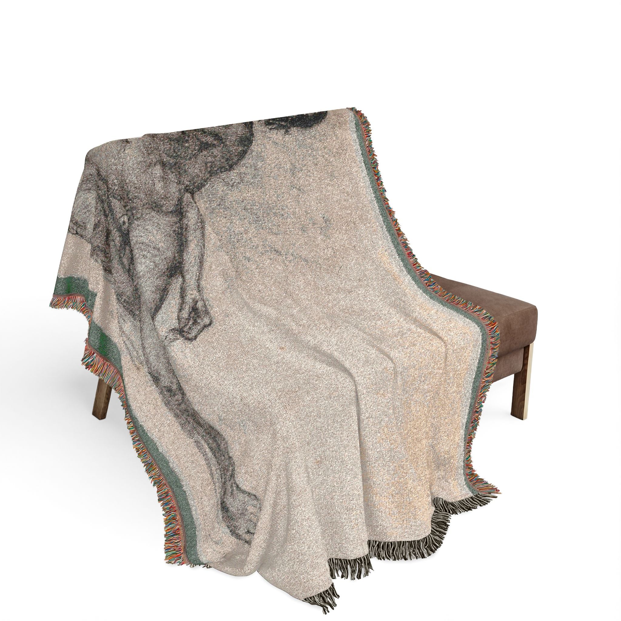 Male Nude Paul Cezanne Tapestry Blanket