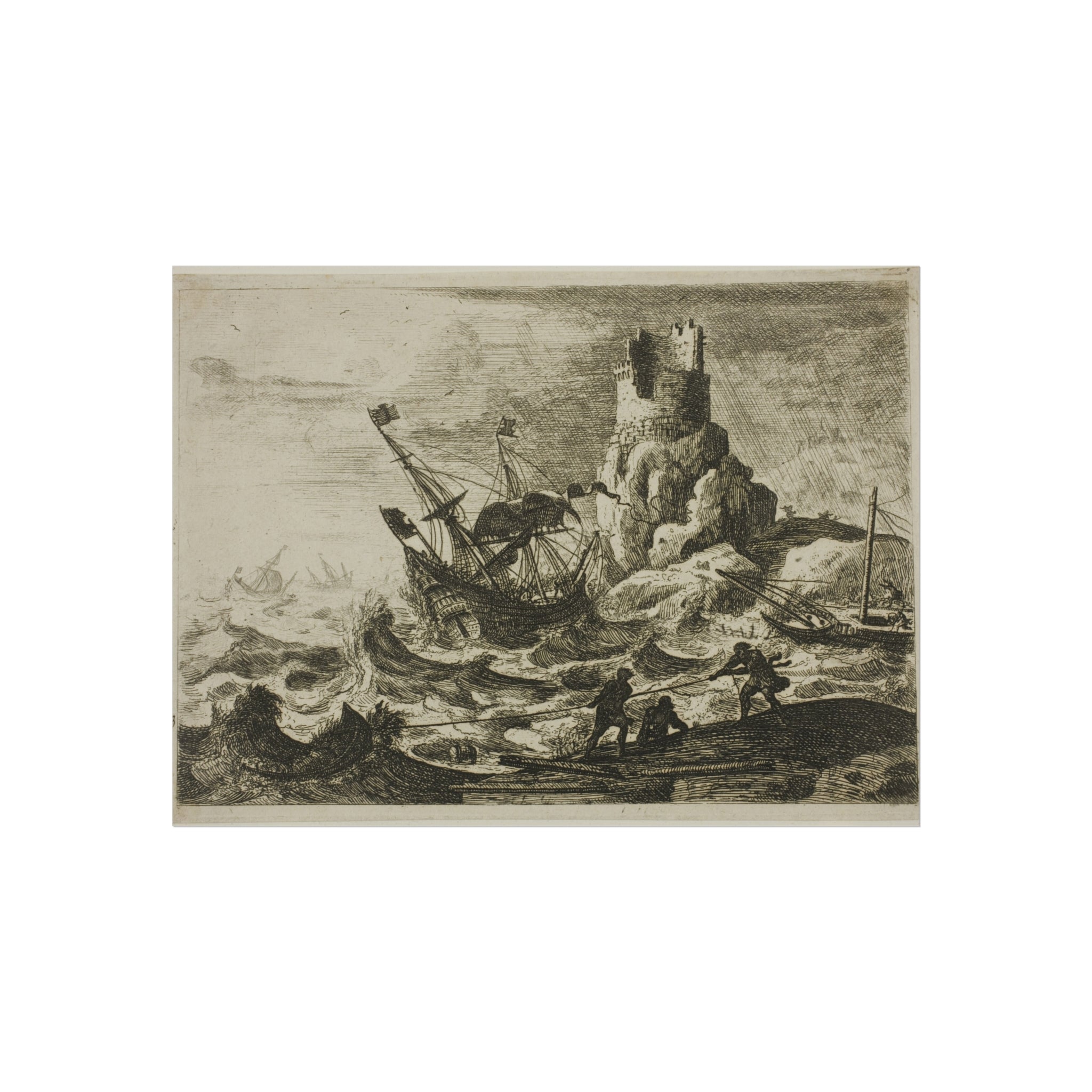 Claude Lorrain - The Shipwreck | Fine Art Poster