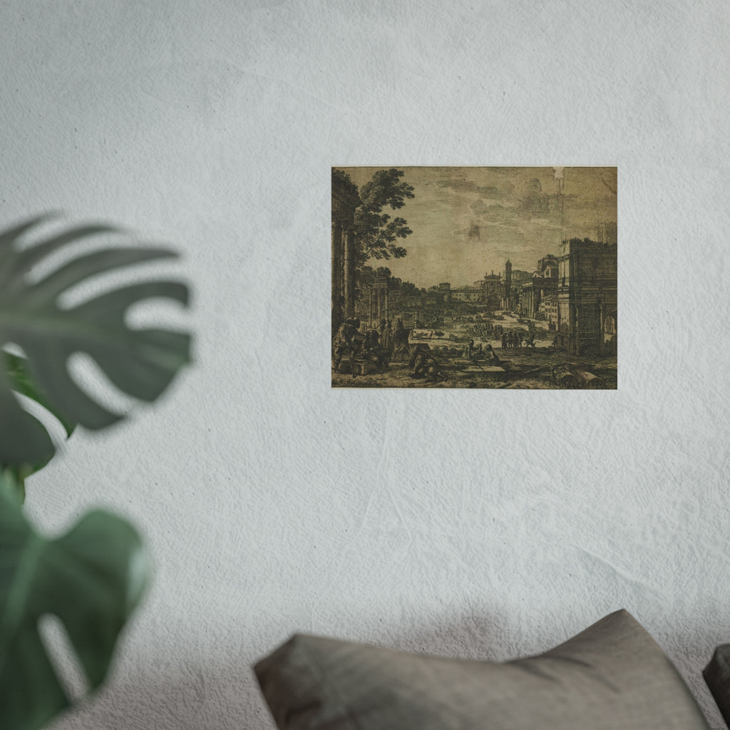 Claude Lorrain - The Roman Forum | Fine Art Poster