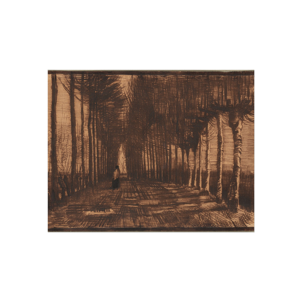 Vincent van Gogh - Avenue of Pollard Birches and Poplars | Fine Art Poster