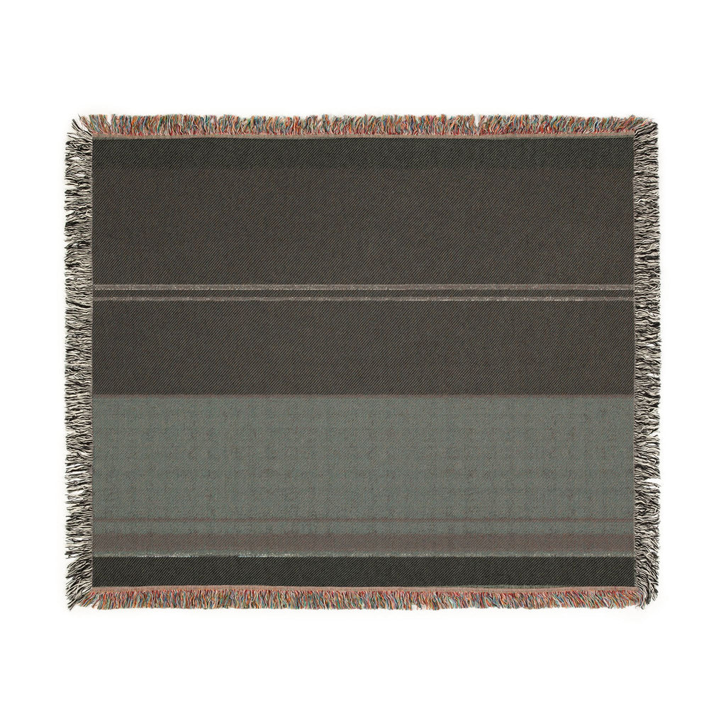 Orchard Throw — Stone · Fig · Slate