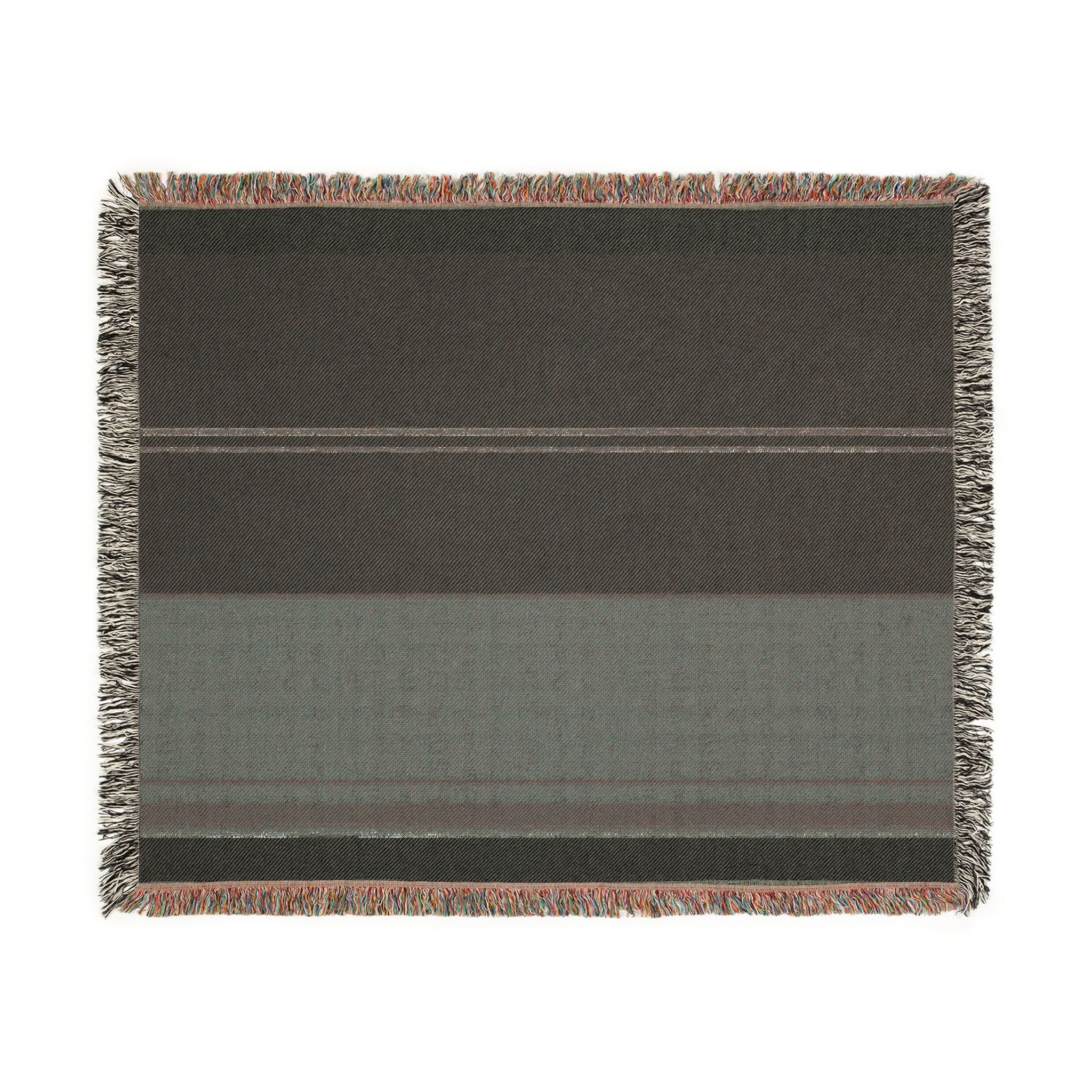 Orchard Throw — Stone · Fig · Slate