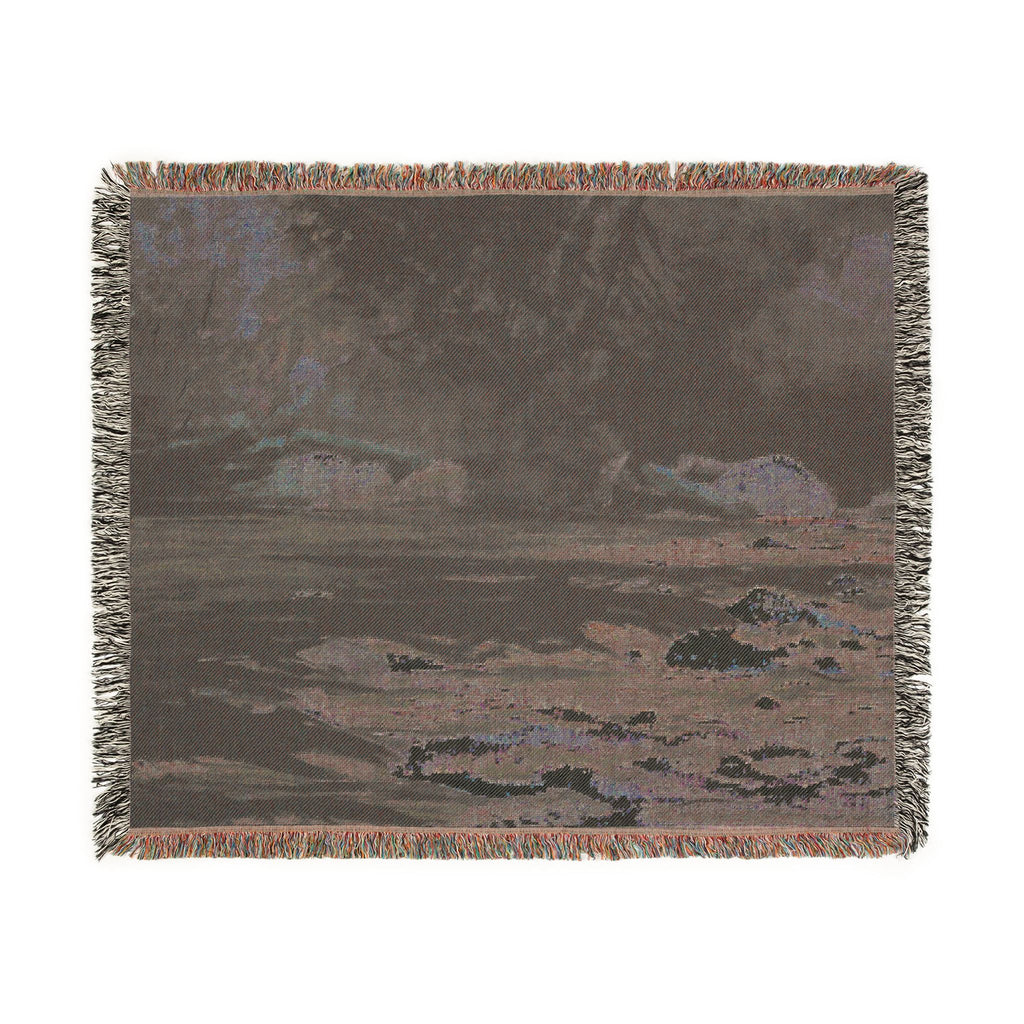 Winslow Homer - The Rapids, Hudson River, Adirondacks | Woven Tapestry Blanket