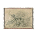 Circle of Titian - Massacre of the Innocents | Woven Tapestry Blanket