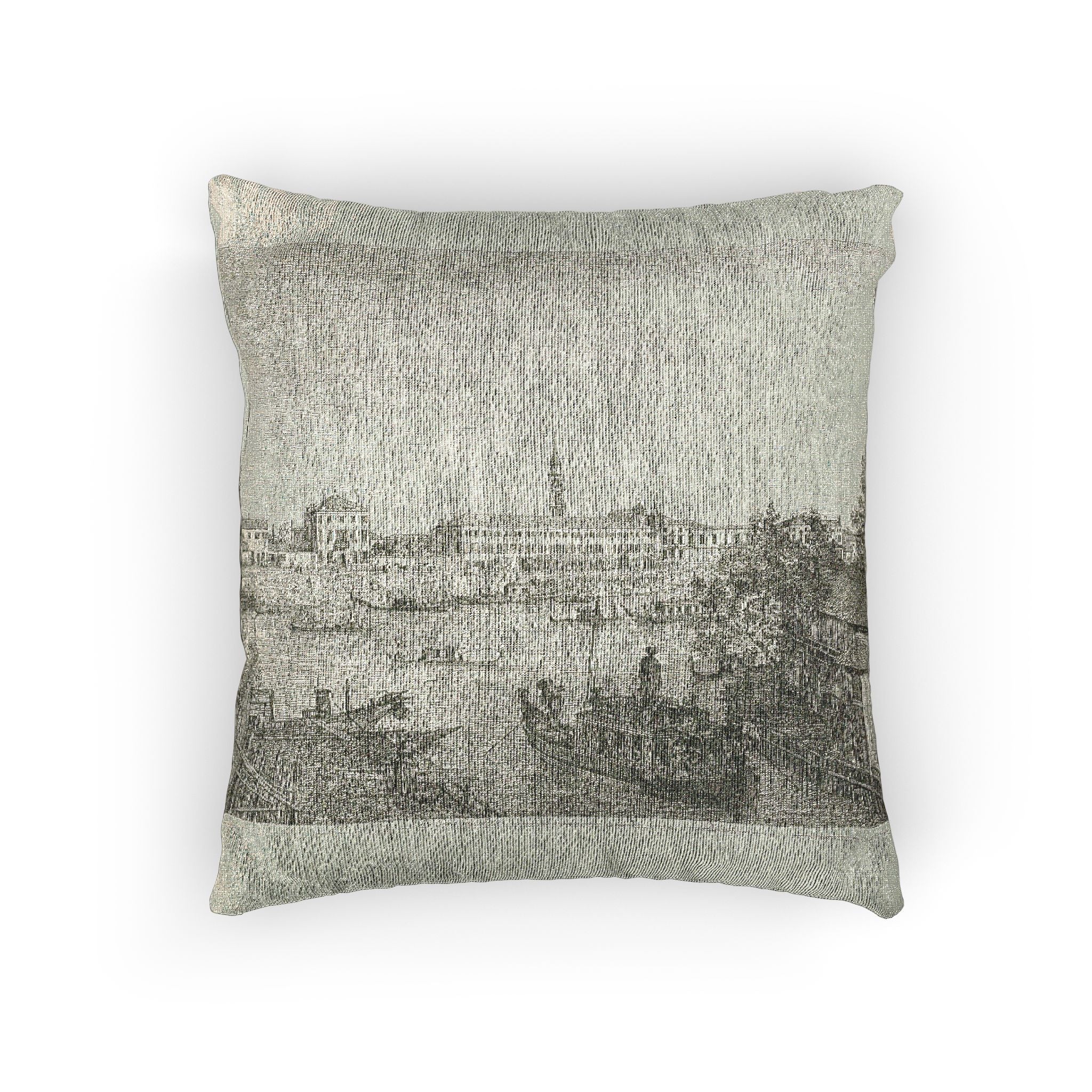 Canaletto - Ale Porto del Dolo | Woven Pillow