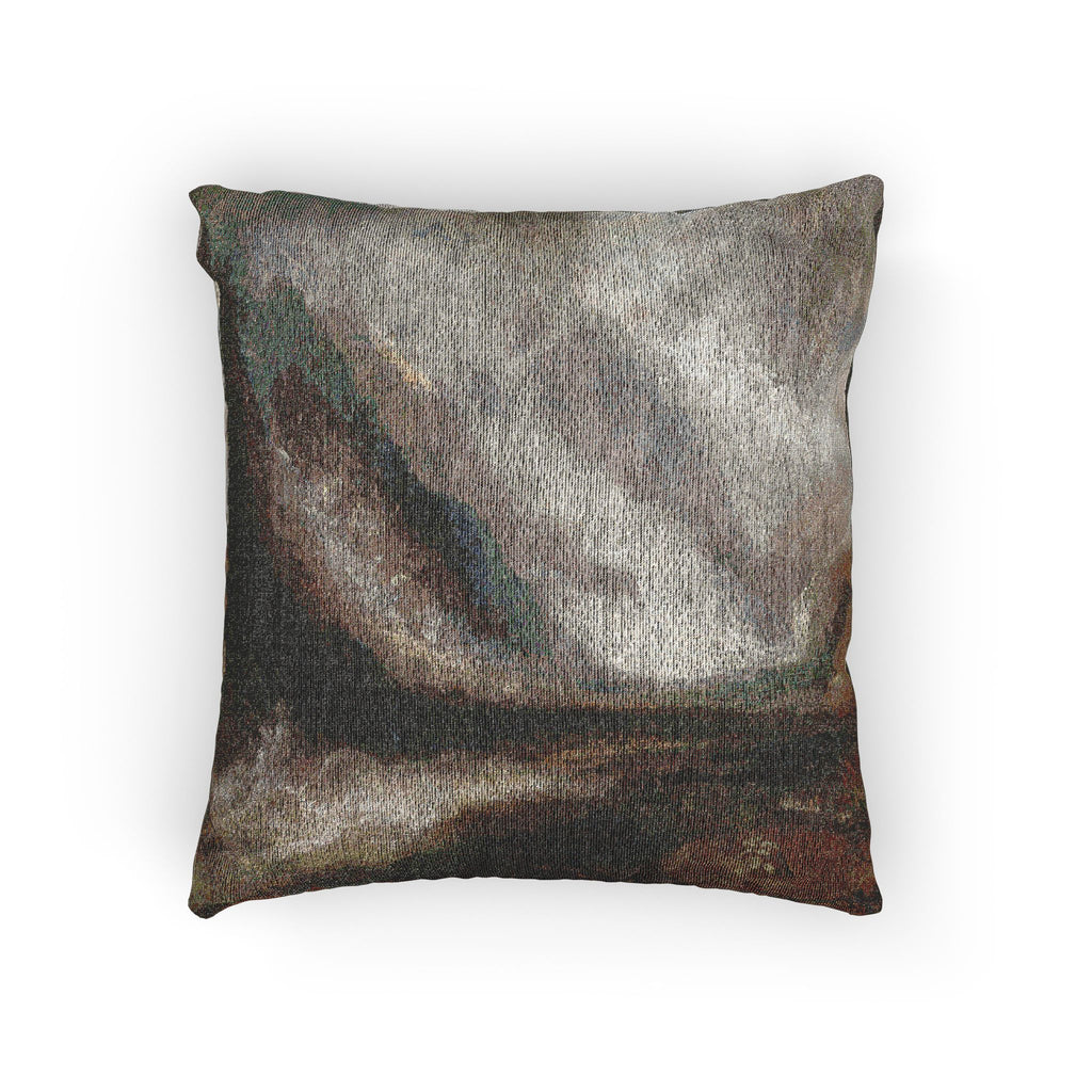 Joseph Mallord William Turner - Valley of Aosta Snowstorm, Avalanche, and Thunderstorm | Woven Pillow