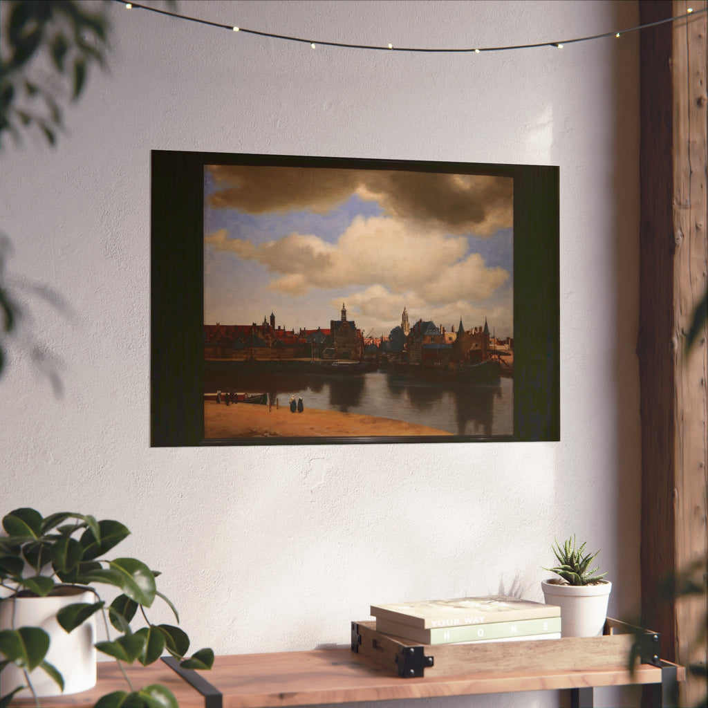 Johannes vermeer, veduta di delft, 1660-61 ca. 01 | Fine Art Poster