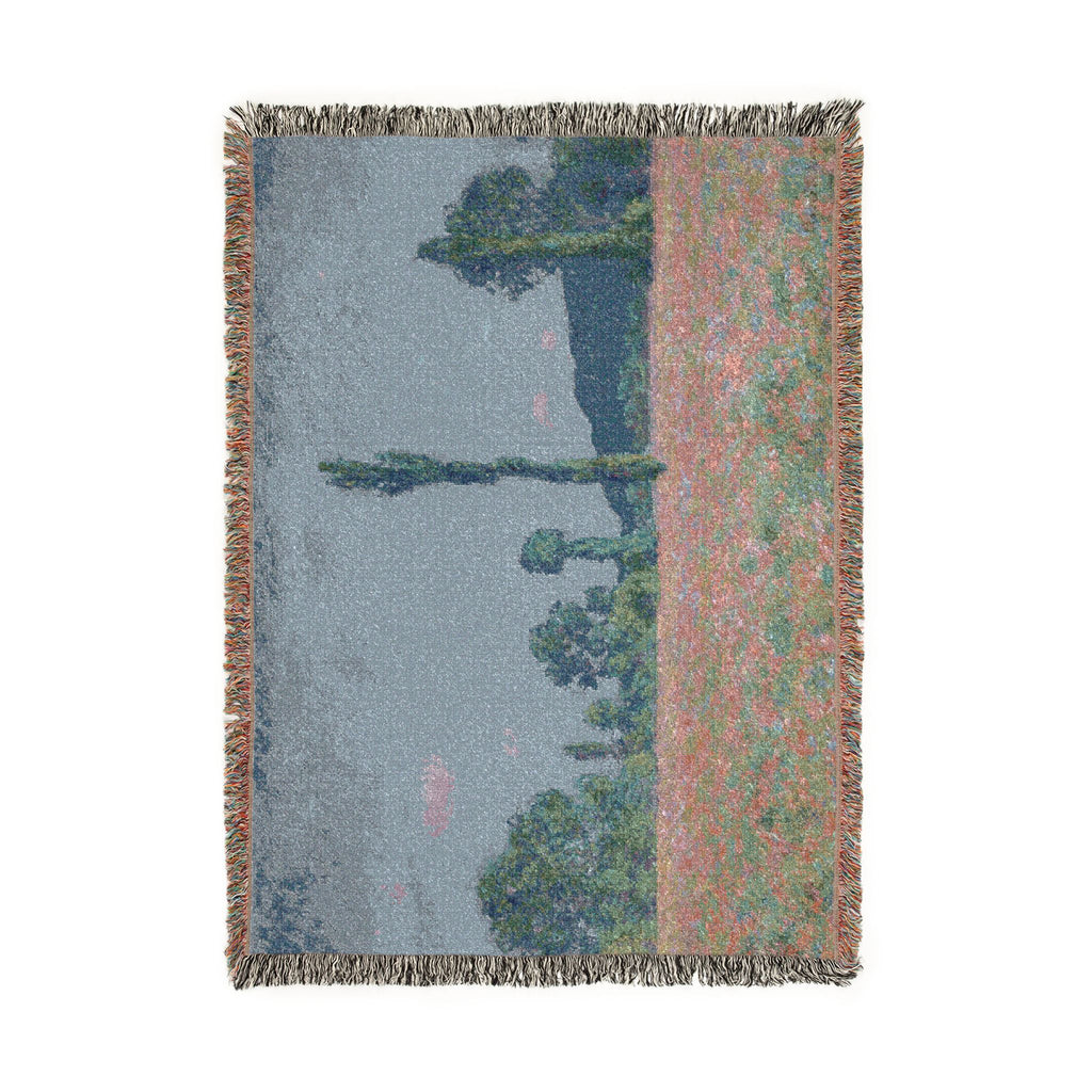 Claude Monet - Poppy Field (Giverny) | Woven Tapestry Blanket