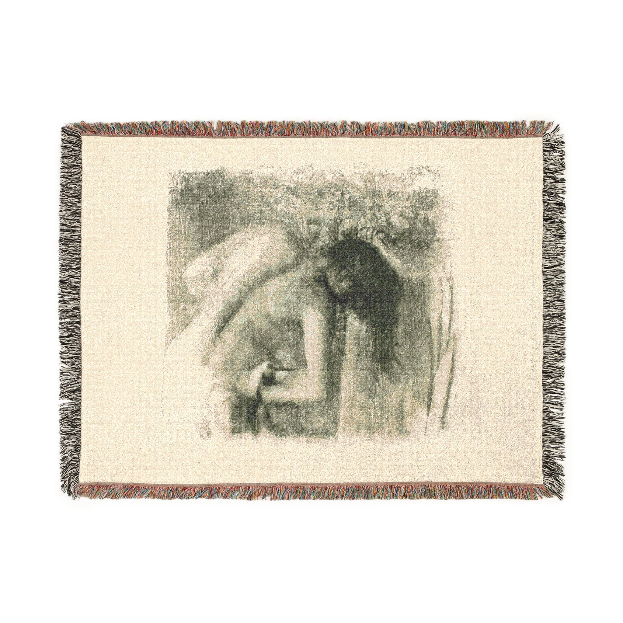 Hilaire Germain Edgar Degas - After the Bath (large version) | Woven Tapestry Blanket