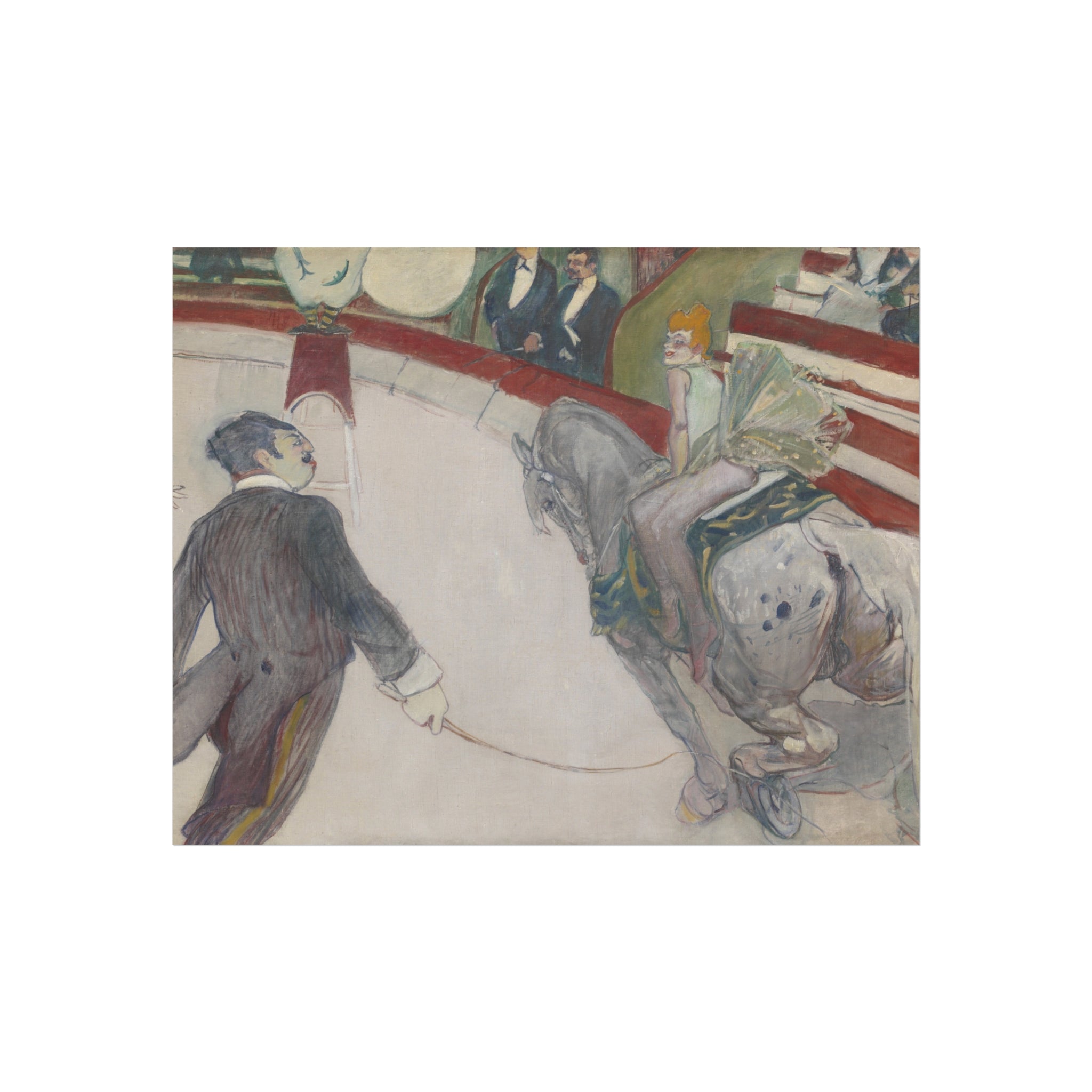 Equestrienne (At the Cirque Fernando) Henri de Toulouse-Lautrec Fine Art Poster