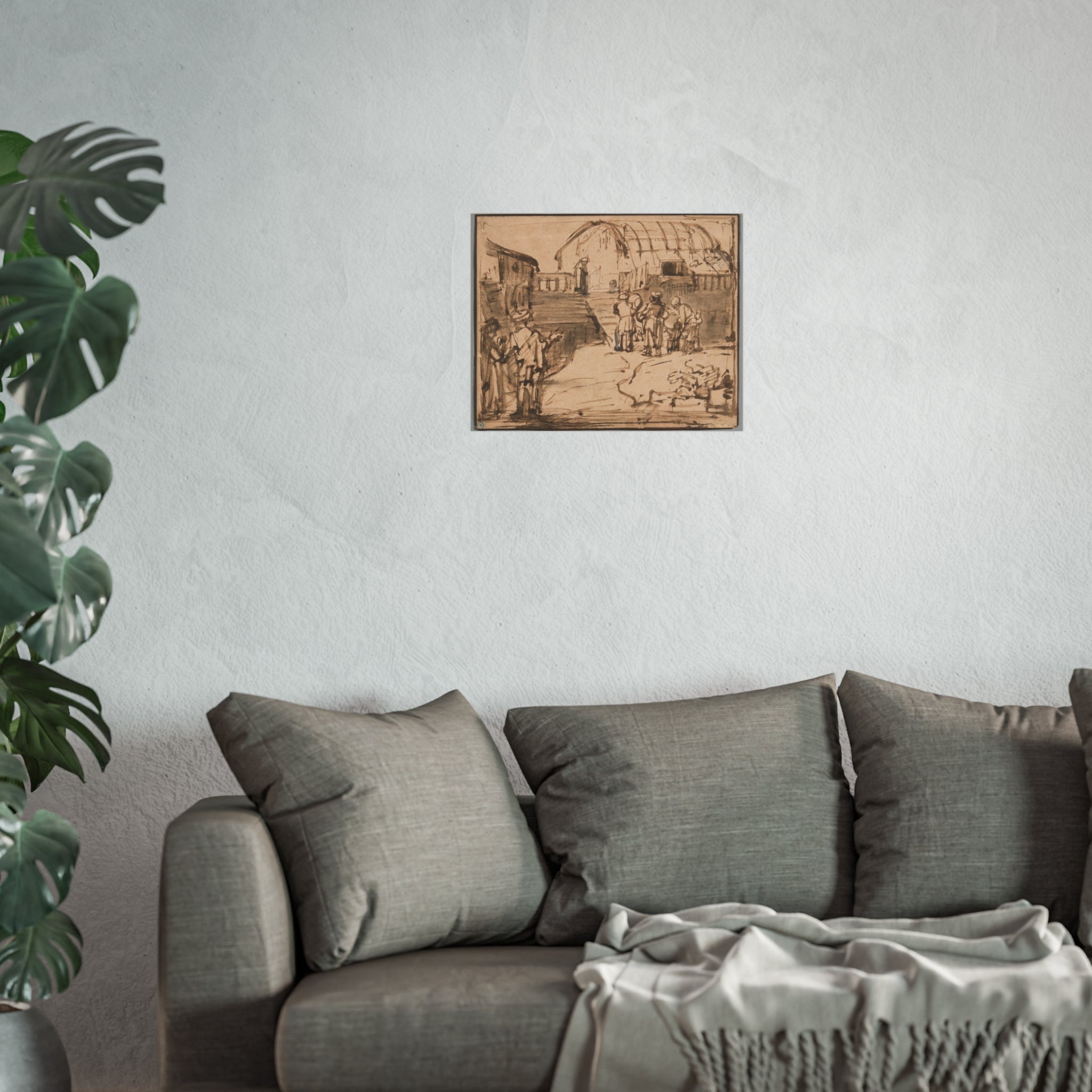 Rembrandt van Rijn - Noah's Ark | Fine Art Poster