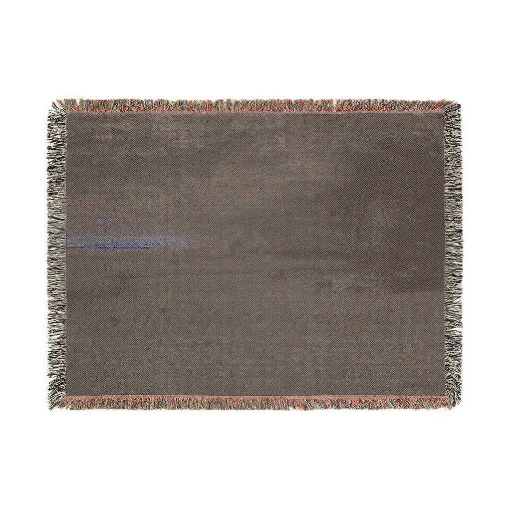 George Inness - The Lonely Farm, Nantucket | Woven Tapestry Blanket