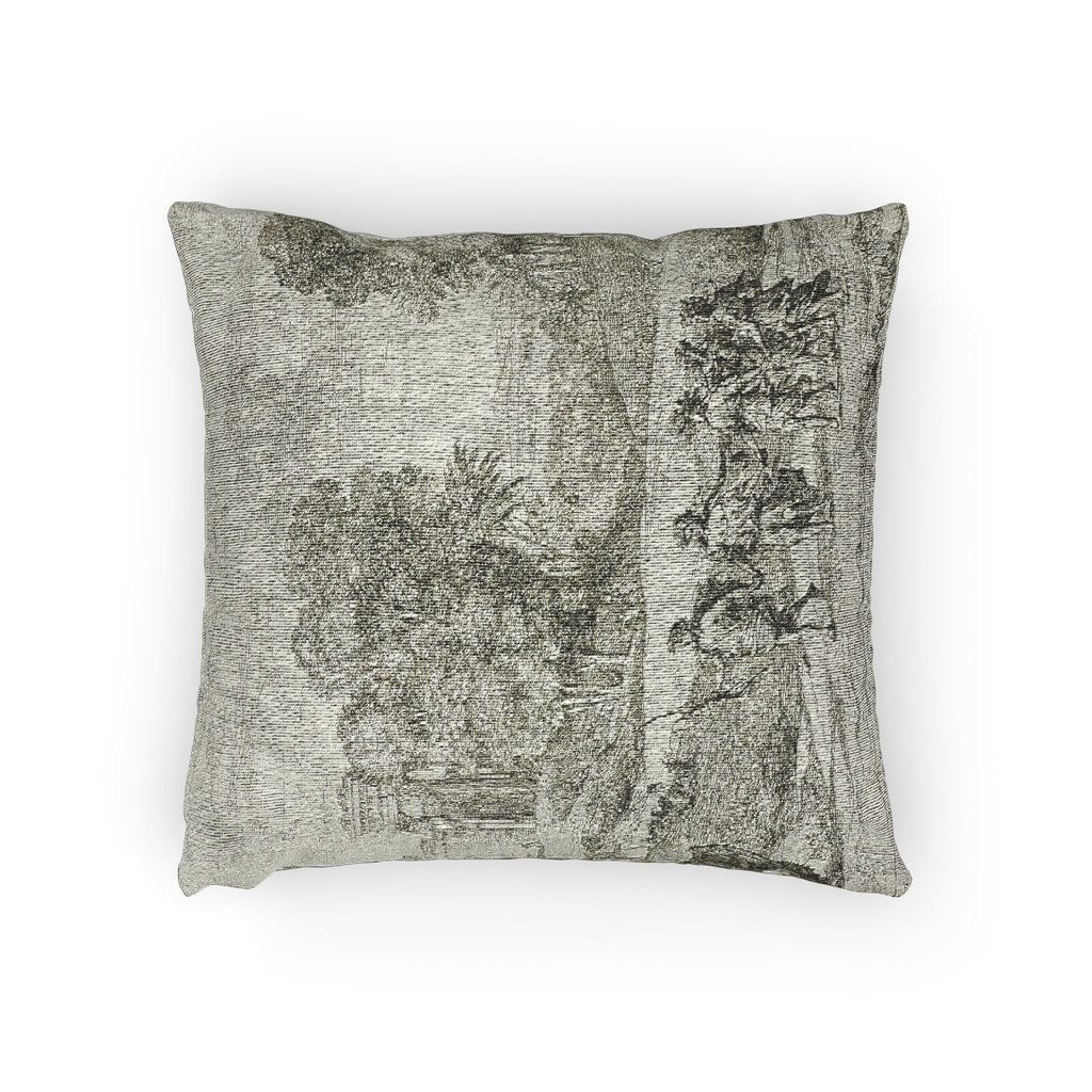 Claude Lorrain - Time, Apollo and the Seasons | Woven Pillow