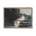 Winslow Homer - Life-Size Black Bass | Woven Tapestry Blanket