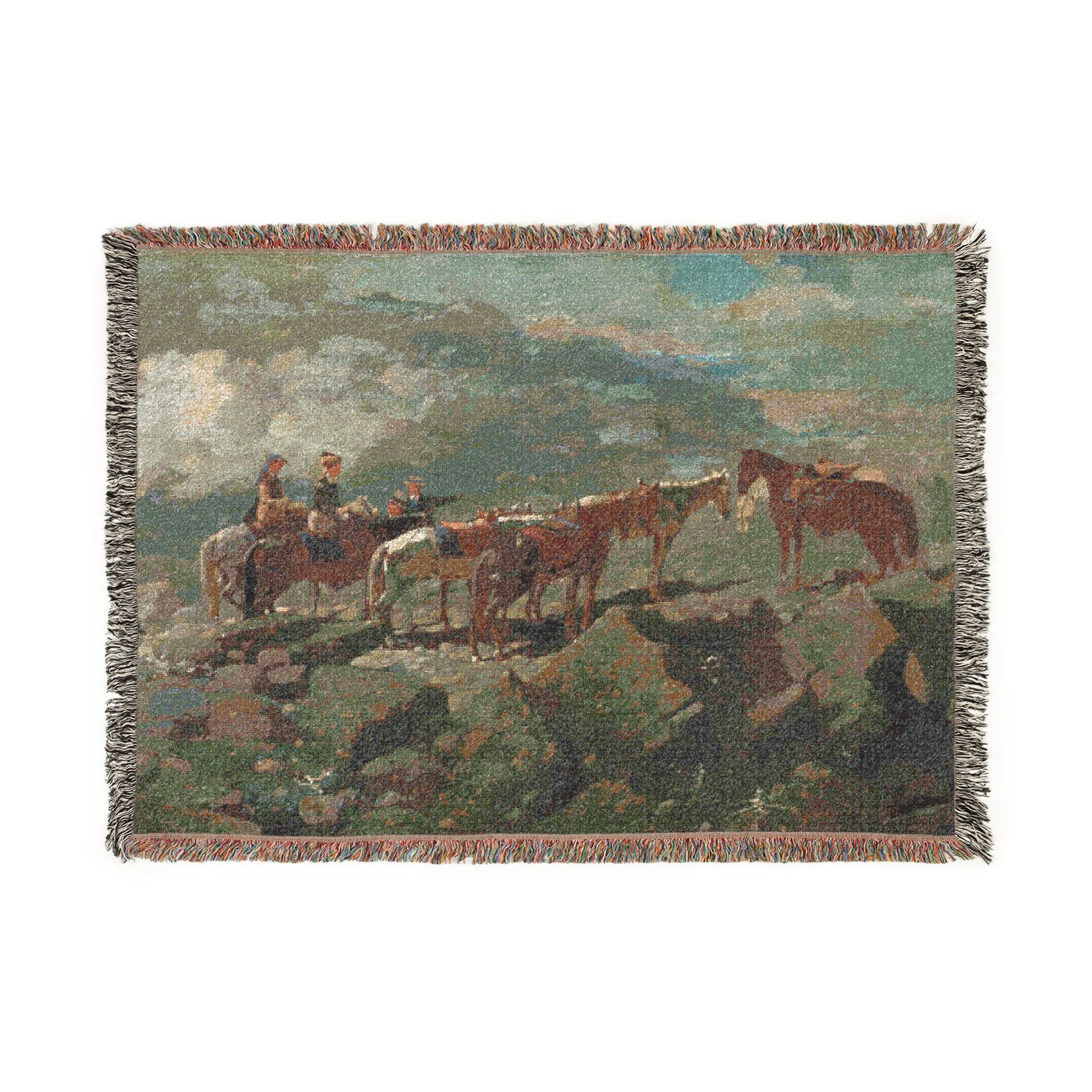 Winslow Homer - Mount Washington | Woven Tapestry Blanket