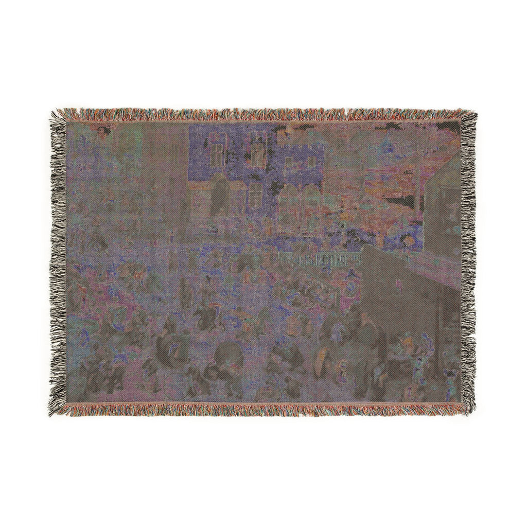 -2022-02-07 Children's Games, Pieter Bruegel the Elder, West Street, Cromer, Norfolk | Woven Tapestry Blanket