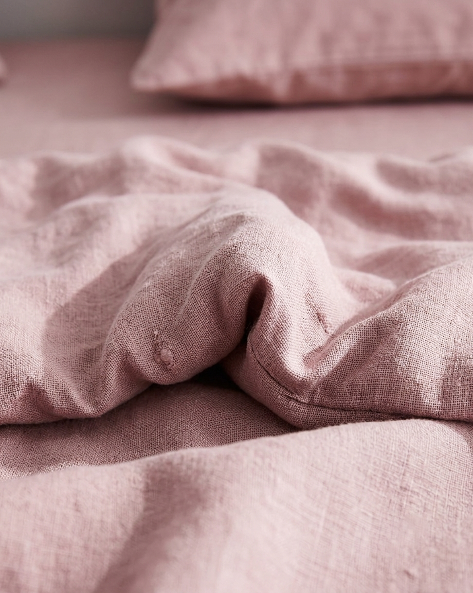 Stonewashed Linen Sheet Set — Dust Storm