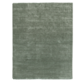 Green Solid Hand-Knotted Rug