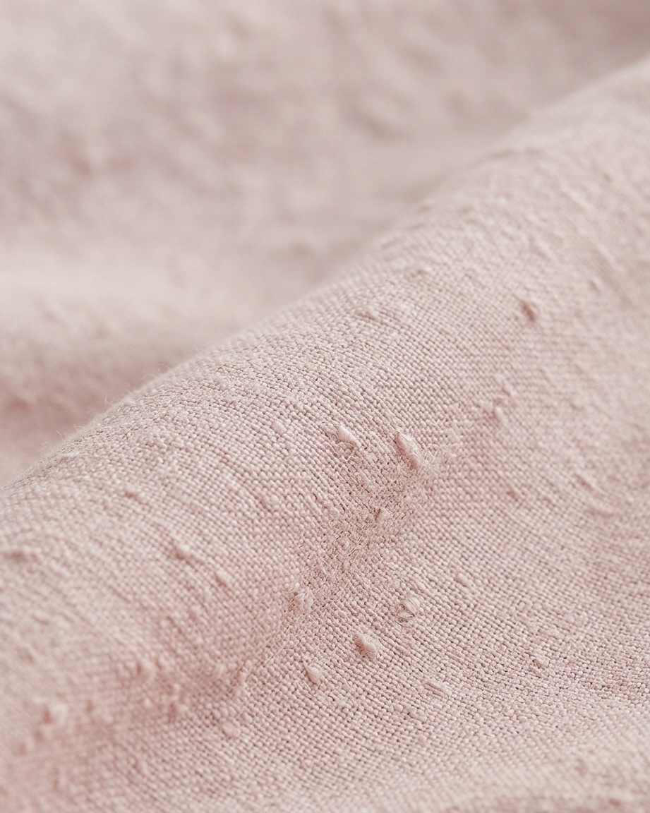 Stonewashed Linen Sheet Set — Blush White
