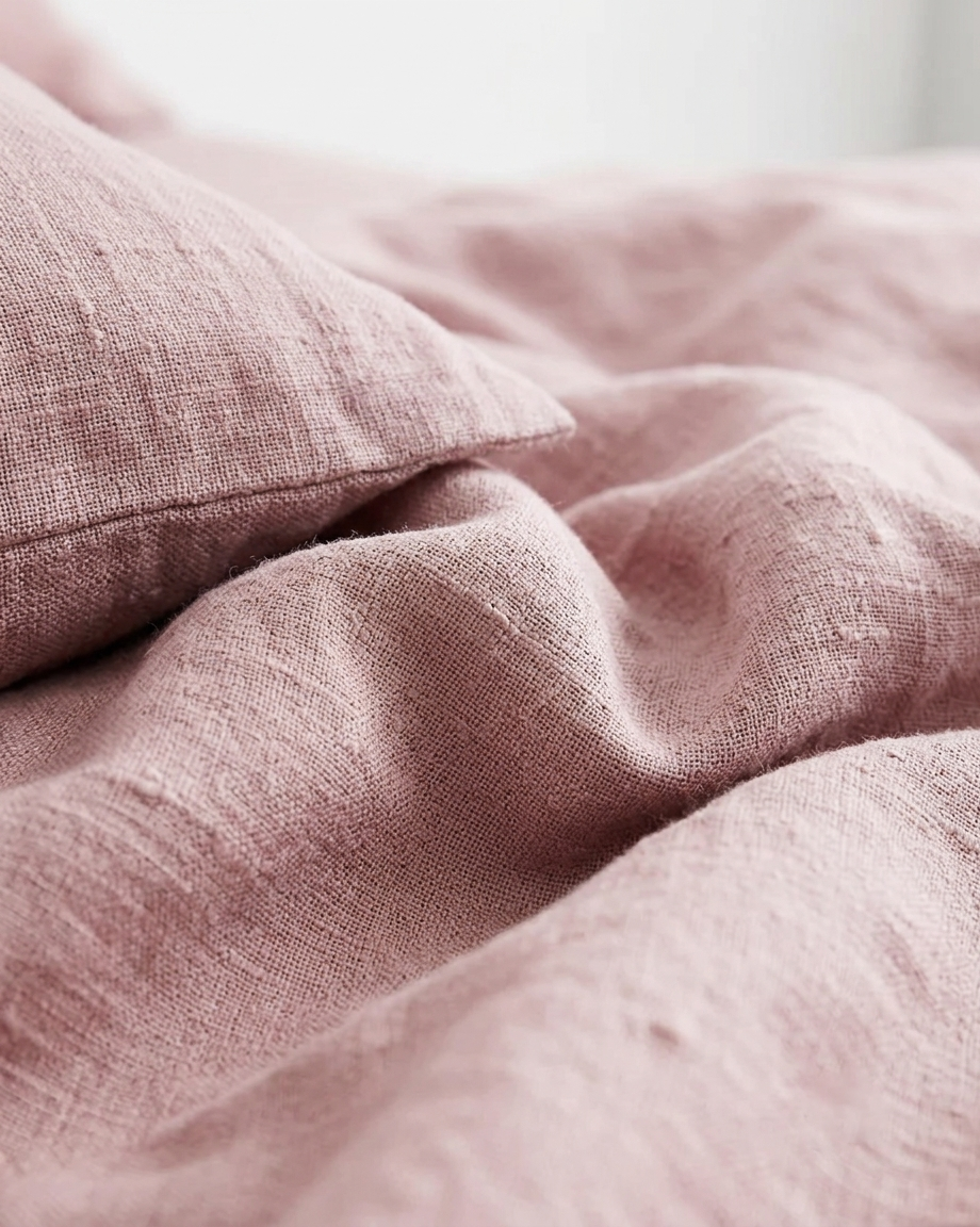 Stonewashed Linen Sheet Set — Dust Storm