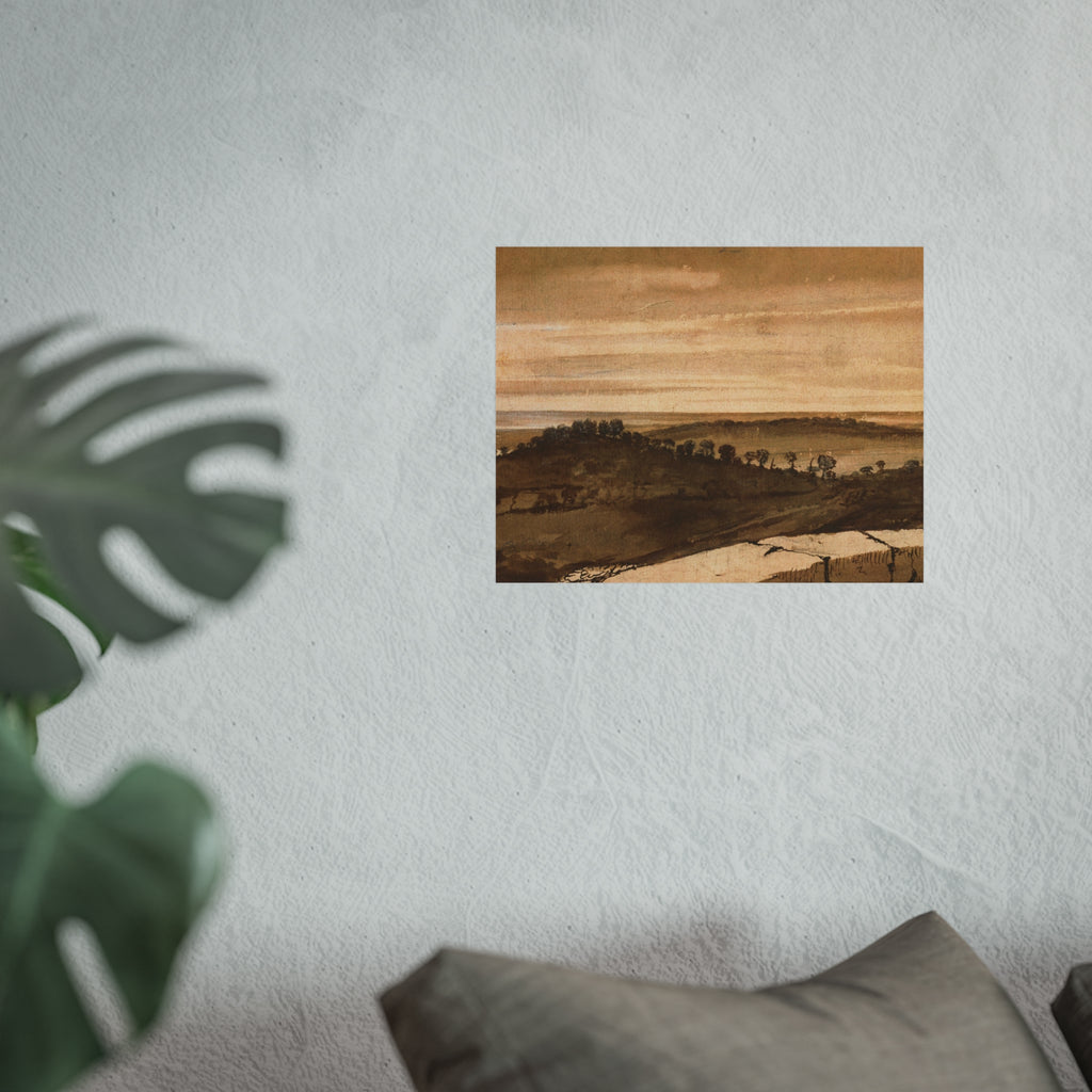 Claude Lorrain - Panorama from the Sasso | Fine Art Poster