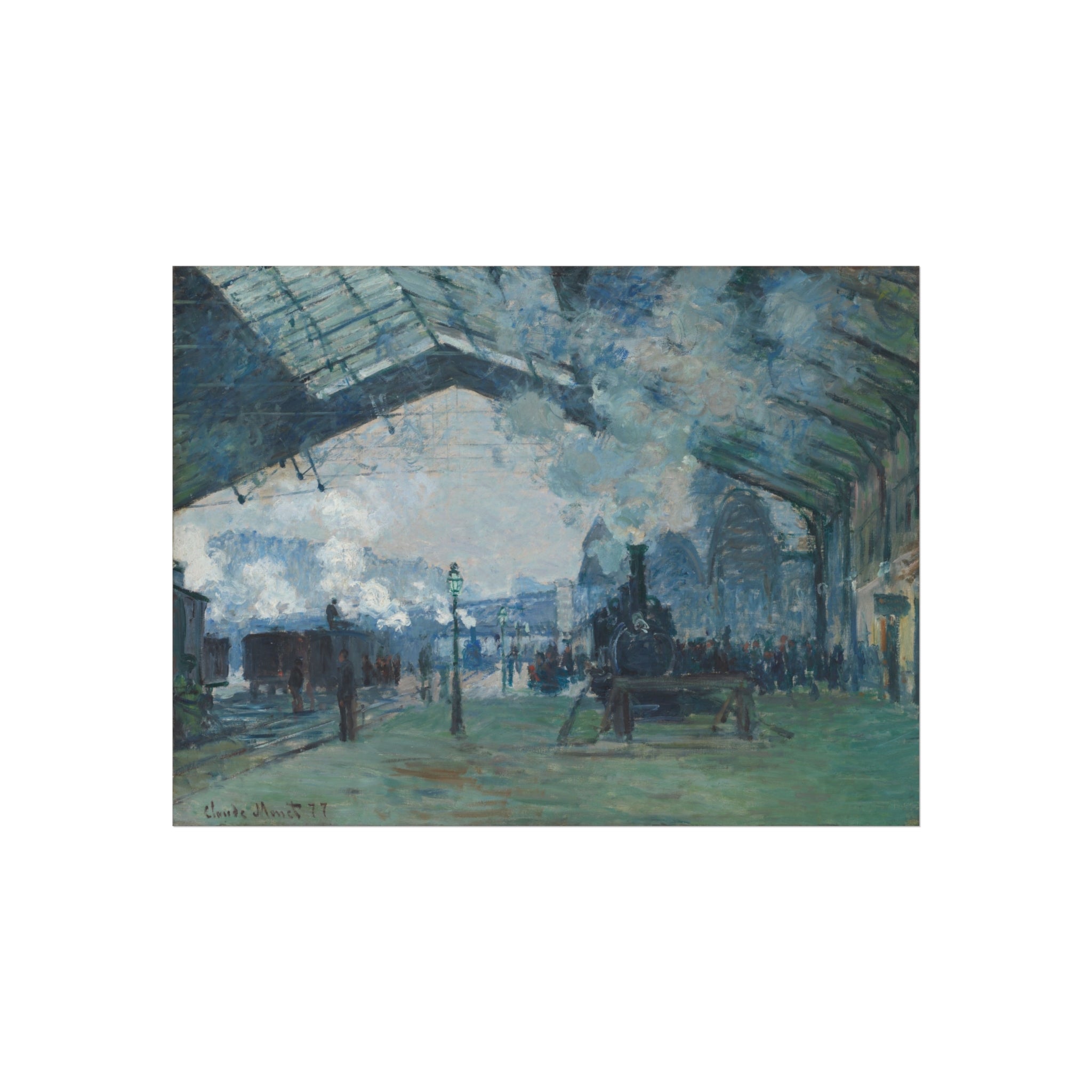 Claude Monet - Gare Saint-Lazare | Fine Art Poster