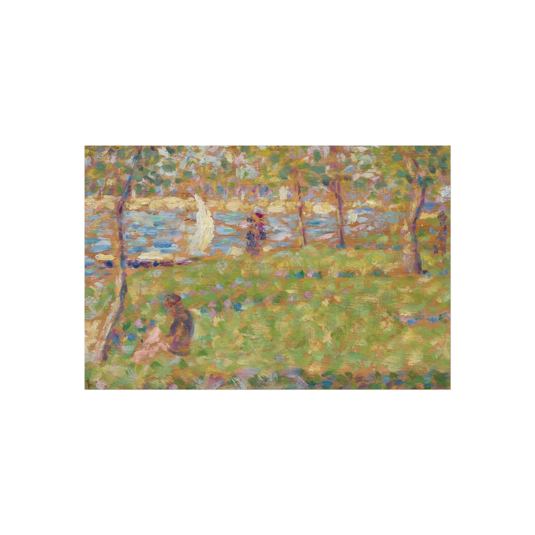 Georges Seurat - Oil Sketch for La Grande Jatte | Fine Art Poster