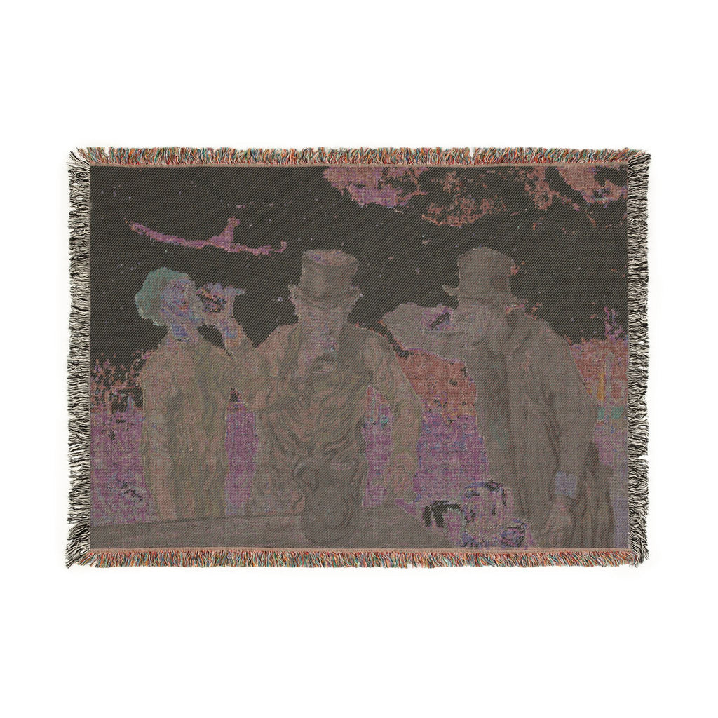 Vincent van Gogh - The Drinkers | Woven Tapestry Blanket