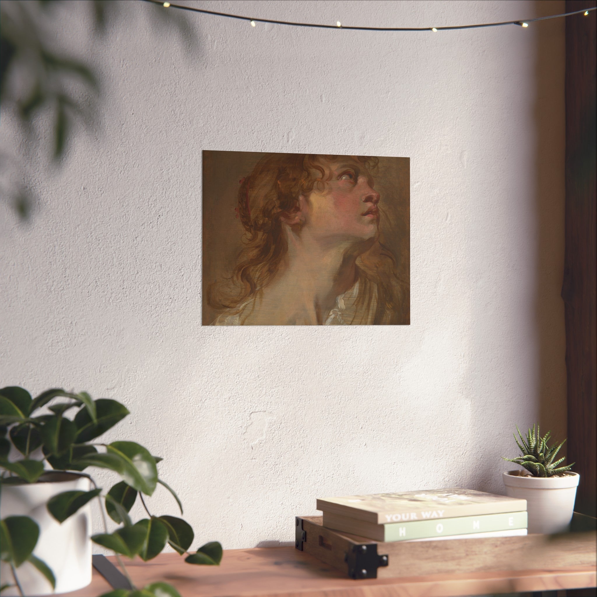 Anthony van Dyck - Head of a Girl | Fine Art Poster