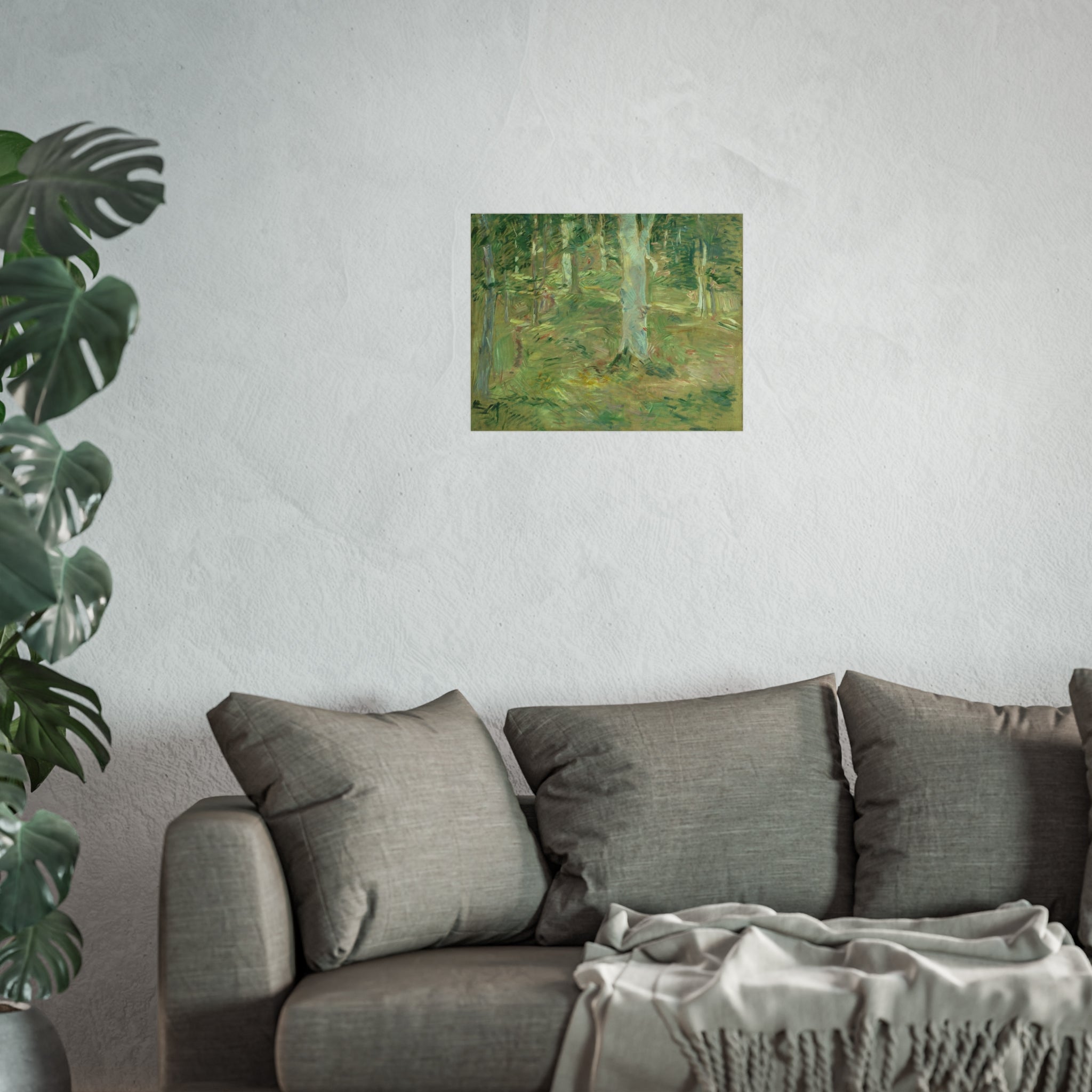 Berthe Morisot - Forêt de Compiègne | Fine Art Poster