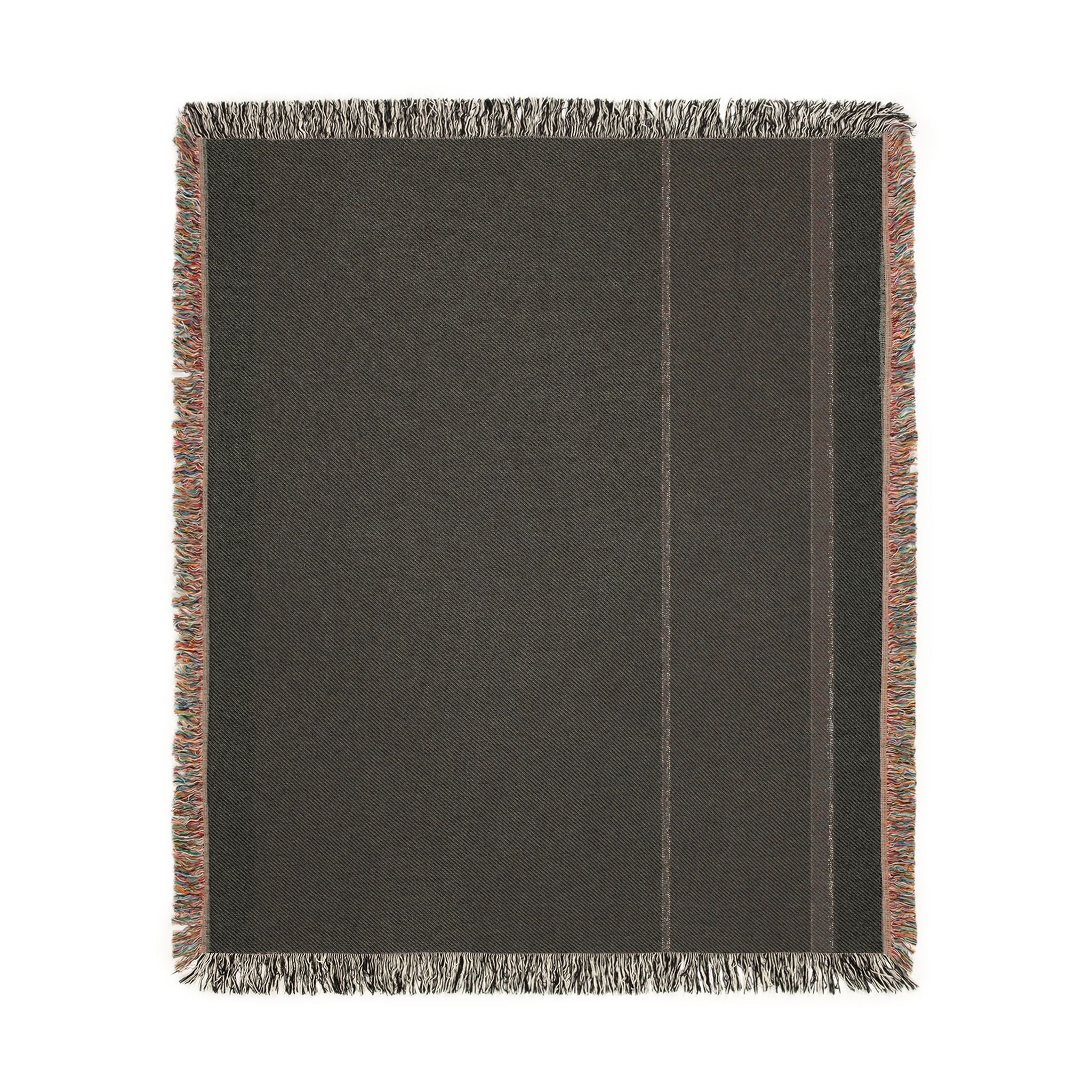 Quiet Throw — Oat · Stone · Ink
