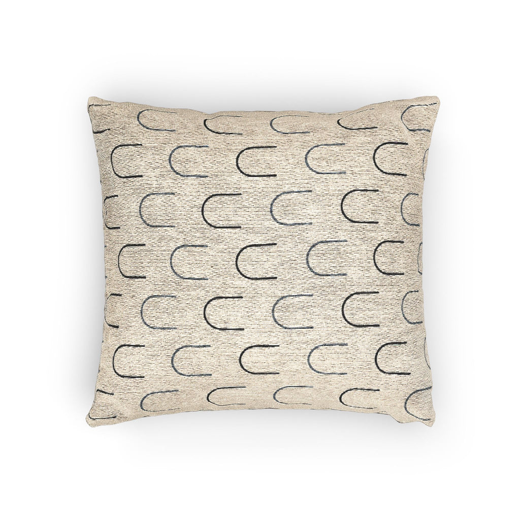 Inkwell Arch Repeat Woven Pillow