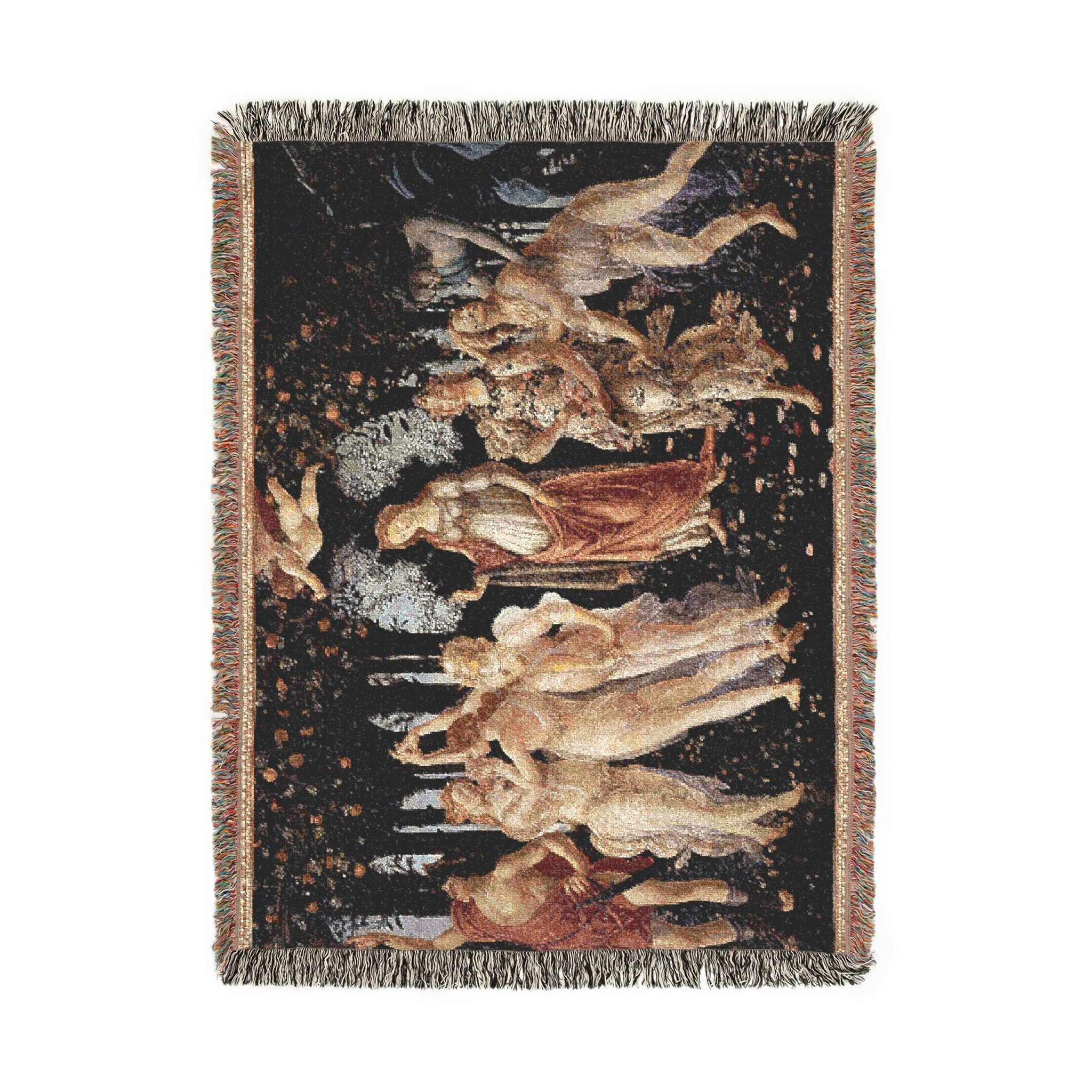 Sandro Botticelli - La Primavera - Google Art Project | Woven Tapestry Blanket