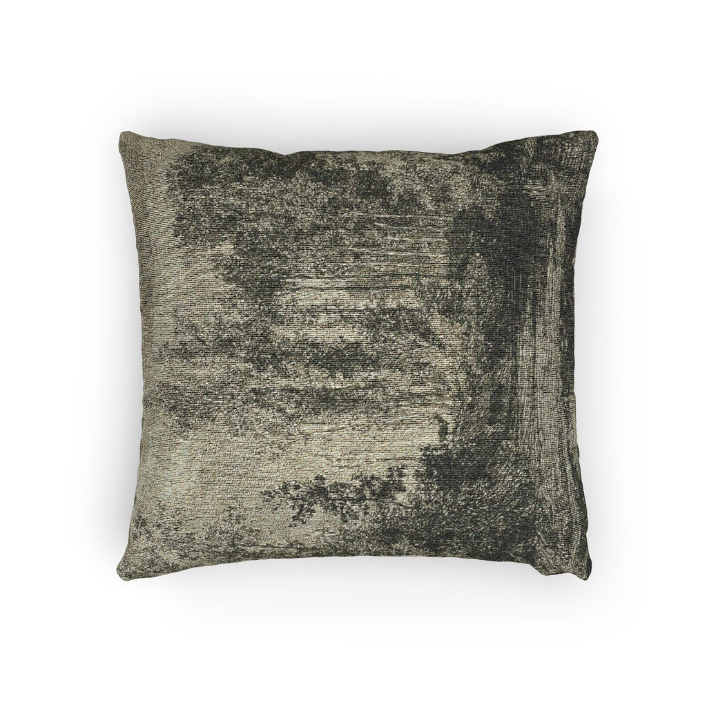 Charles François Daubigny - Stags at the Water's Edge | Woven Pillow