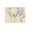 John Singer Sargent - Sketches of Legs and Feet | Fine Art Poster