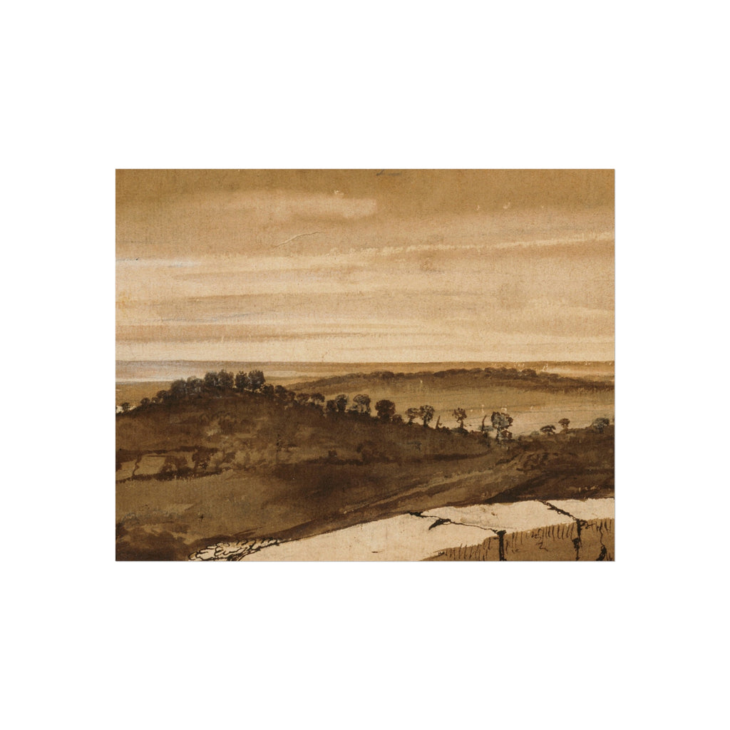 Claude Lorrain - Panorama from the Sasso | Fine Art Poster